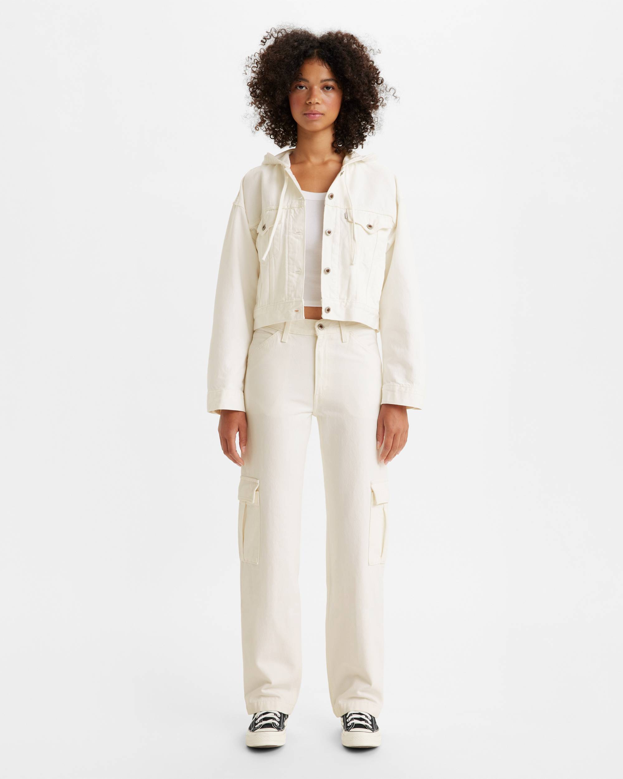 Levi's® Silvertab™ '94 Baggy Cargo Jeans - White | Levi's® IT Levi's® Silvertab™ '94 Baggy Cargo Jeans - White | Levi's® IT