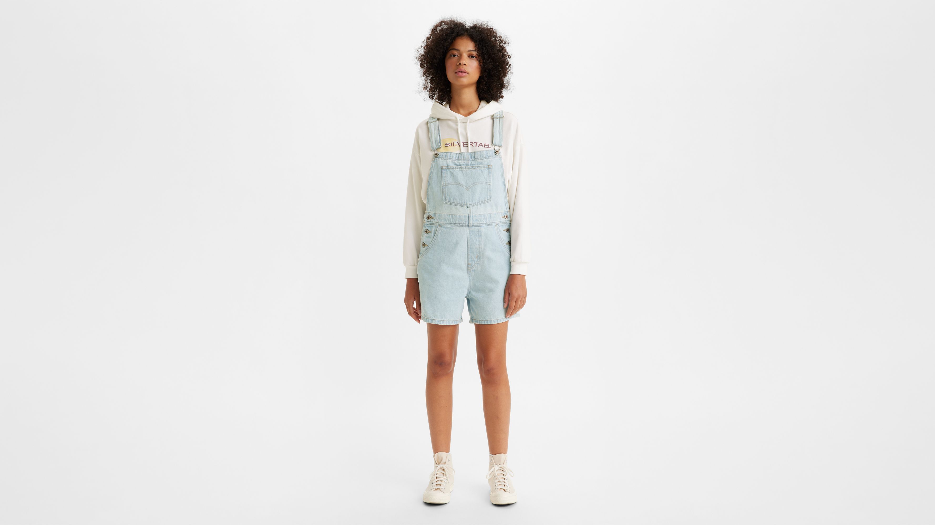 Levis silvertab overall best sale