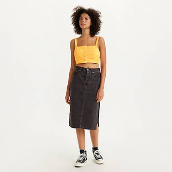 Side Slit Skirt 11