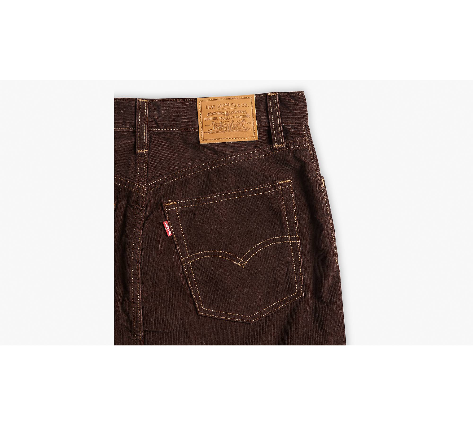 Side Slit Corduroy Skirt - Brown | Levi's® US