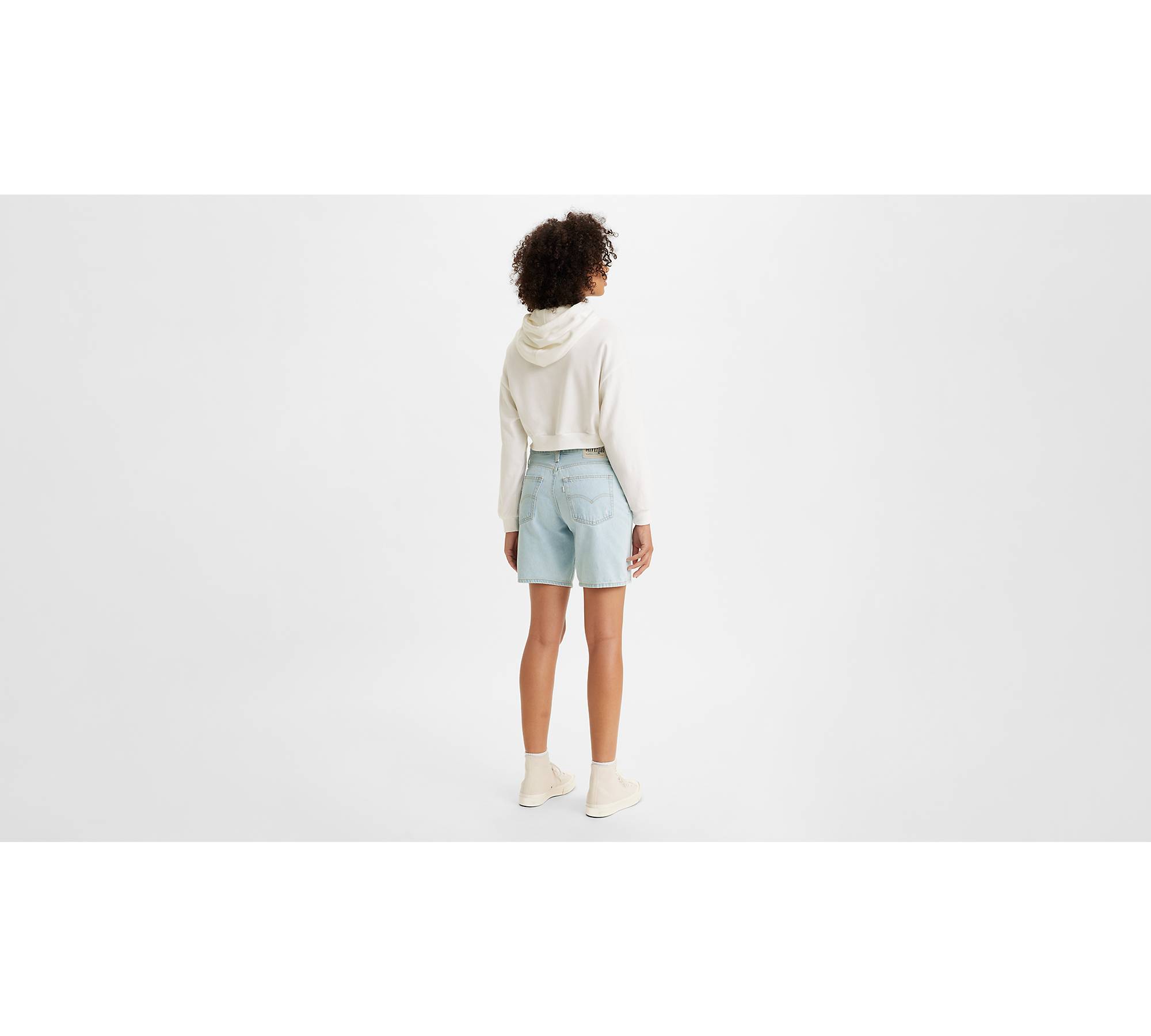 Silver Tab™ Baggy Women's Shorts - Light Wash | Levi's® US