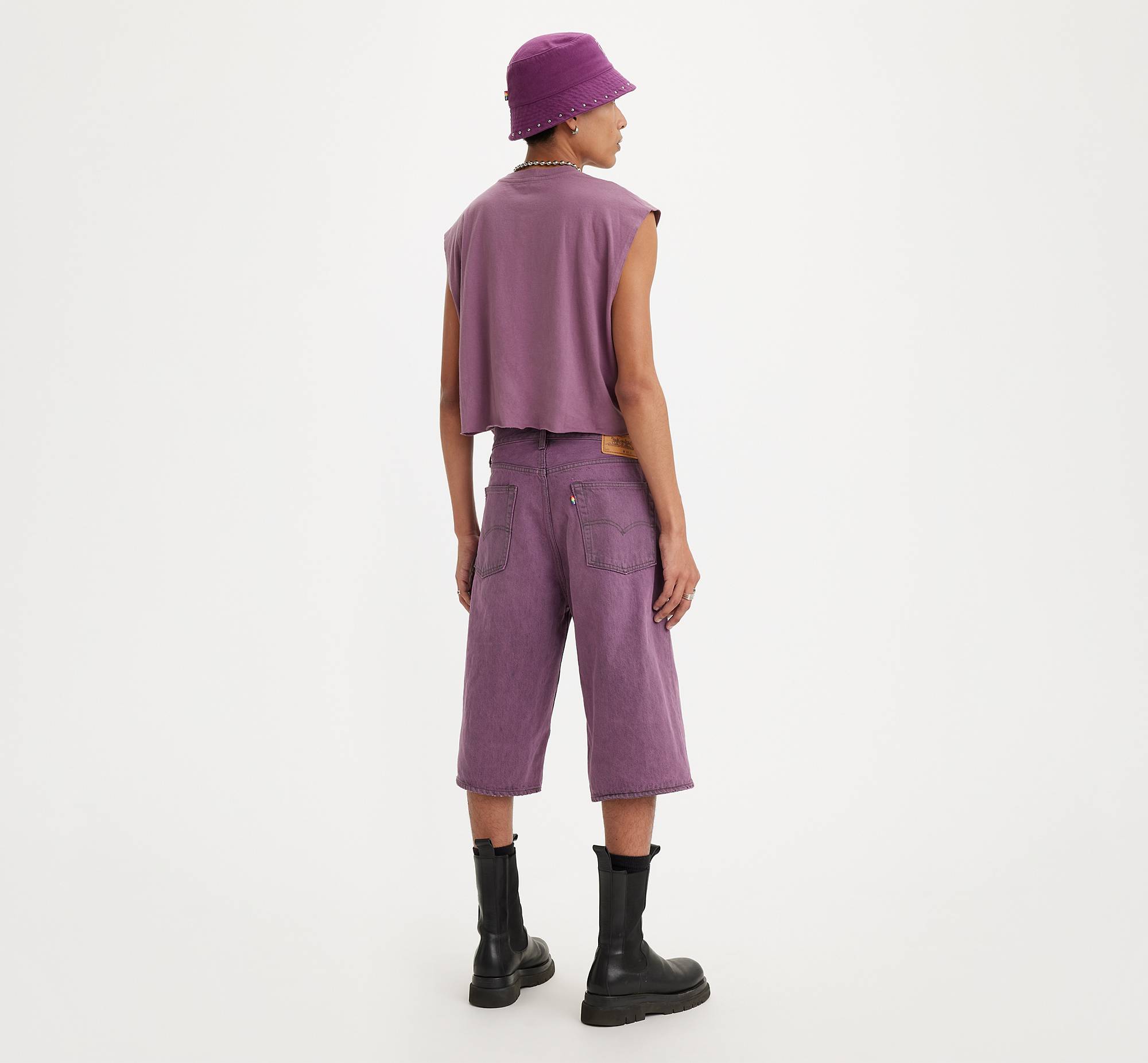 Baggy X-long Shorts - Purple | Levi's® GE