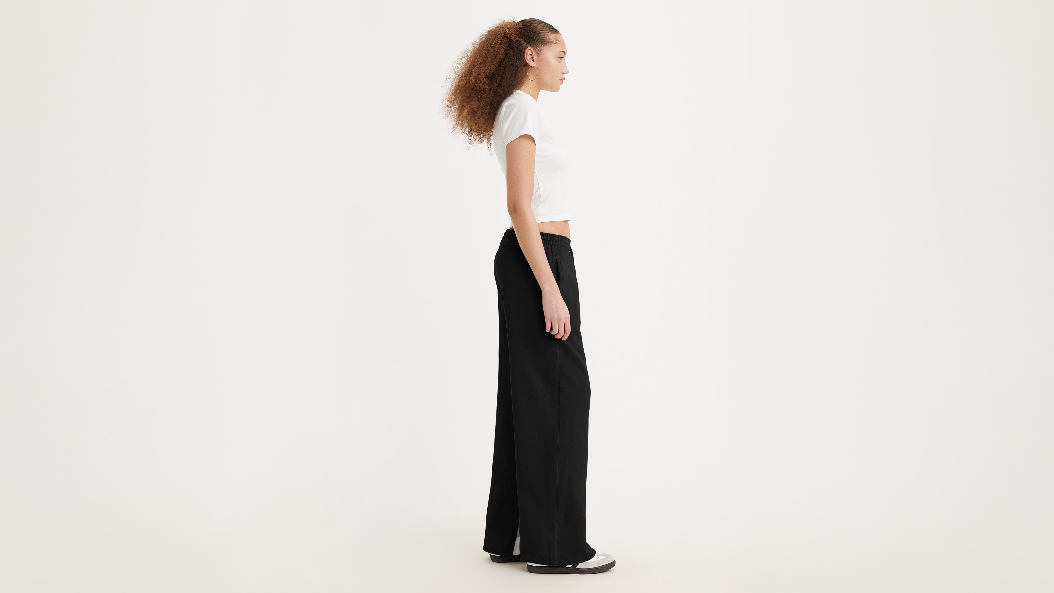 Gold Tab™ Slouchy Wide Leg Sweatpants 3