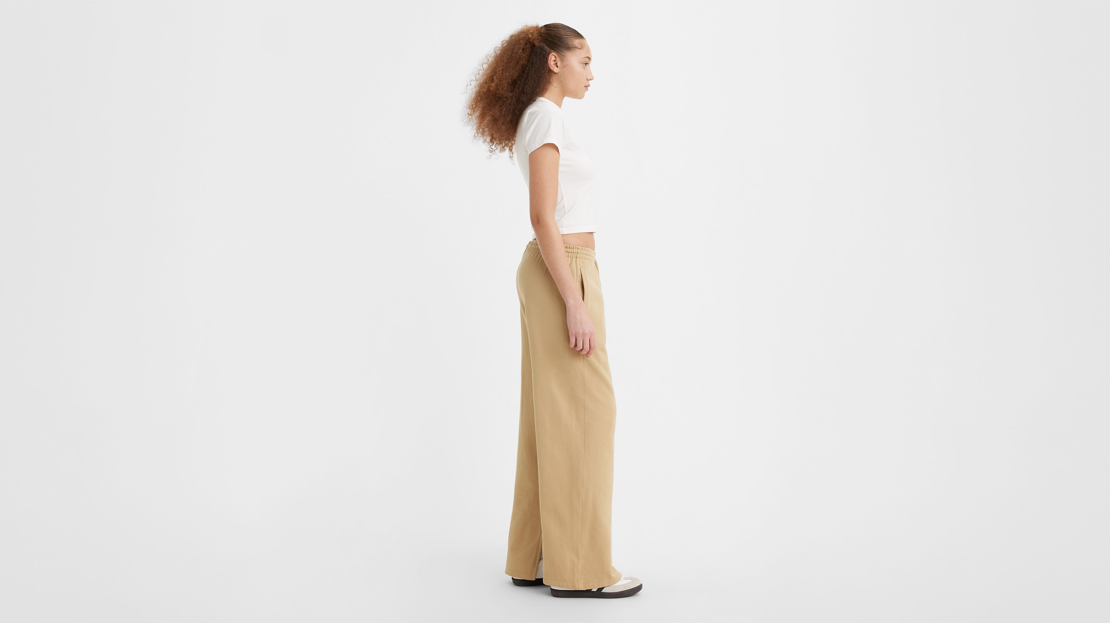 Gold Tab™ Slouchy Wide Leg Sweatpants 2