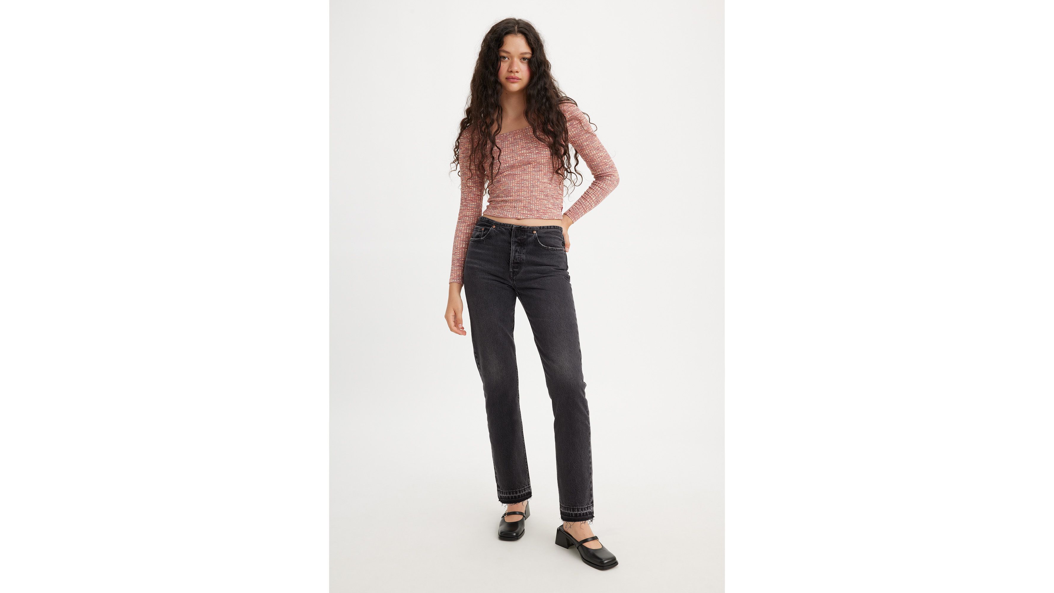 501® Mini Waist Jeans - Blue