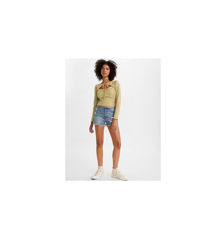 501® Mini Waist Women's Shorts - Medium Wash | Levi's® US