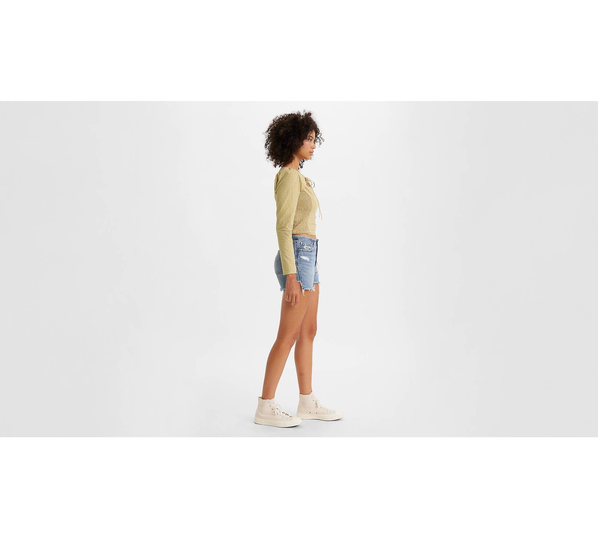 Levi's Women's 501 Mini Waist Shorts