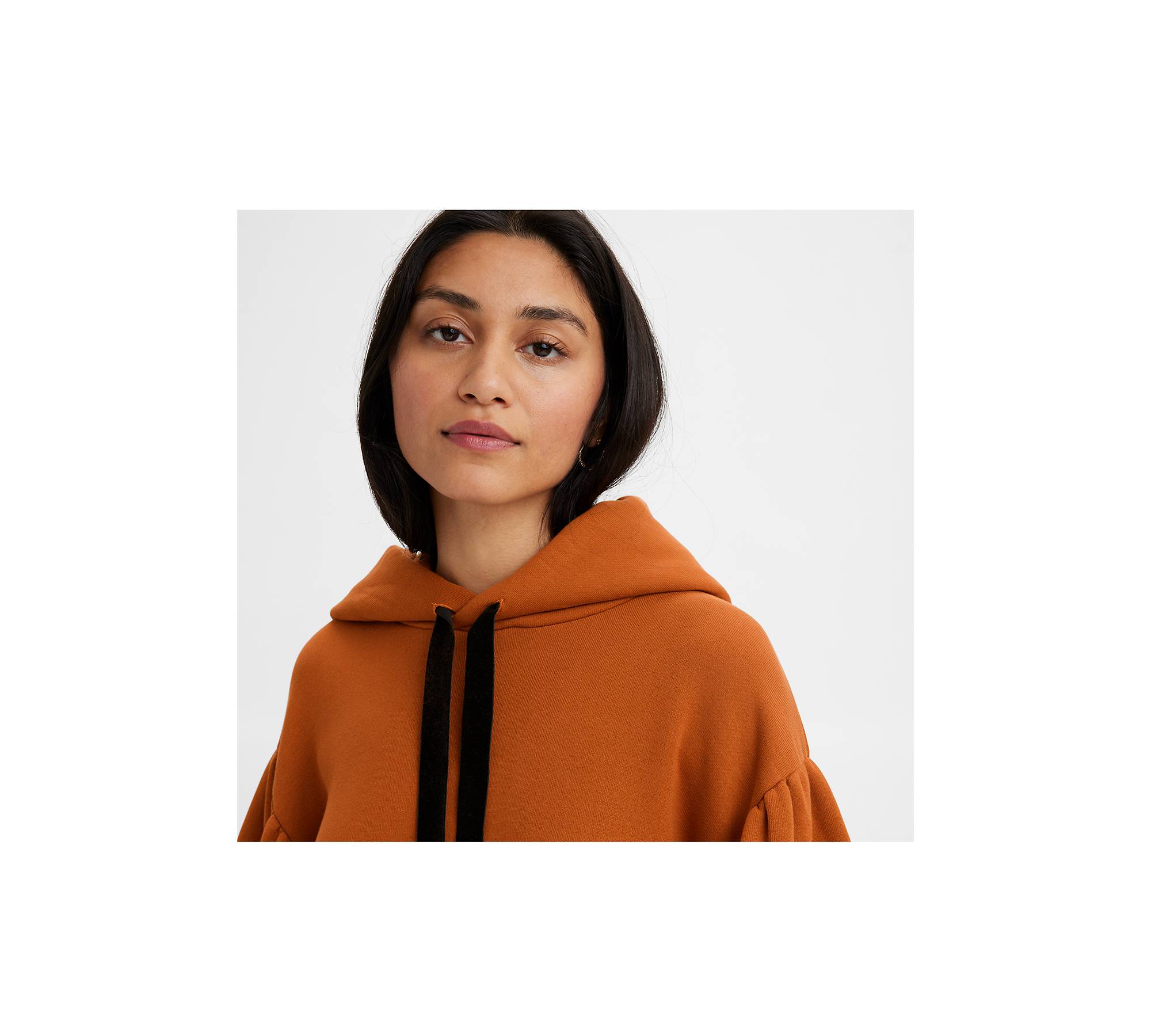 Women's hooded sweatshirt with adjustable hem 4F x AL