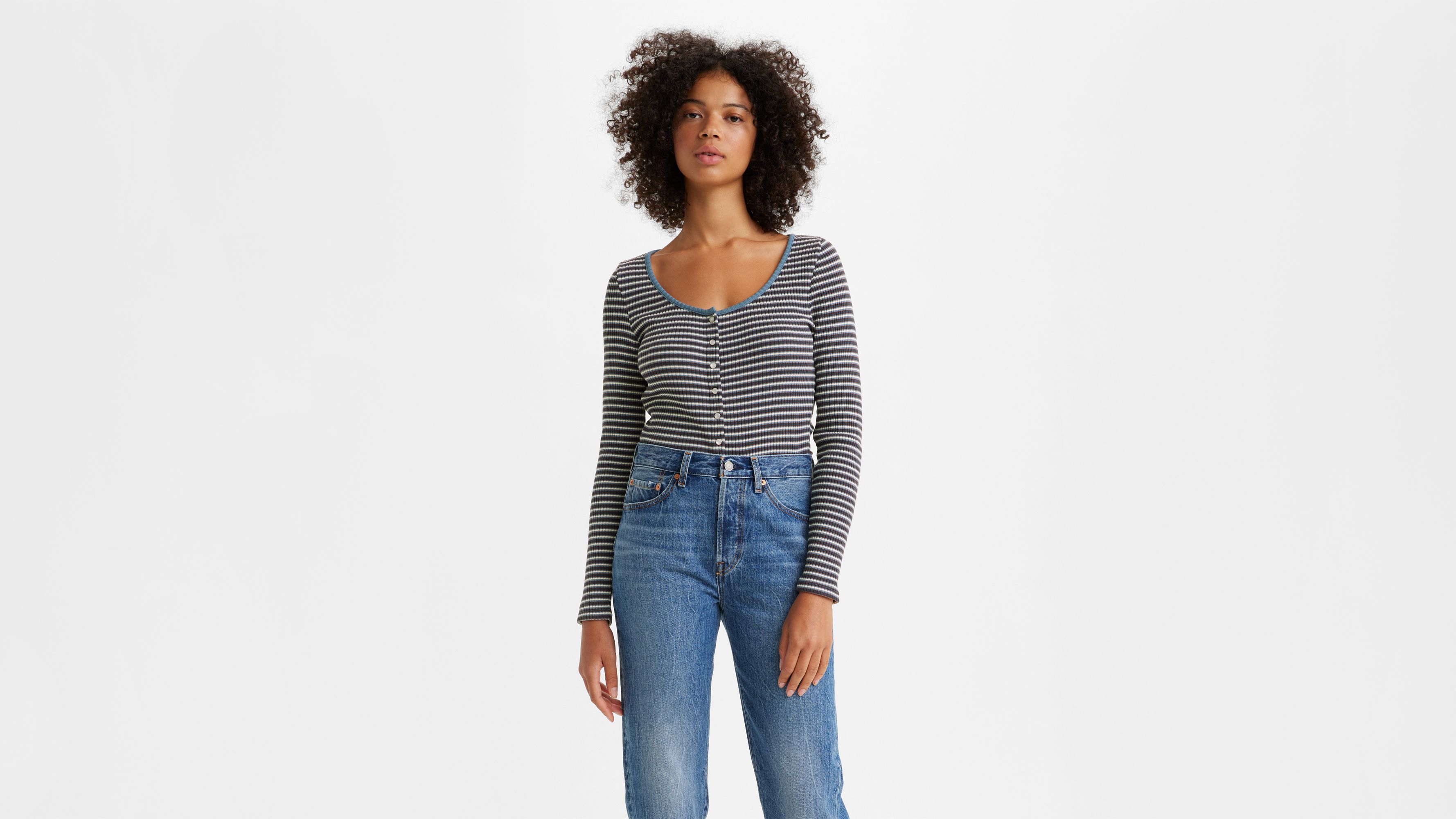 売れ筋商品|||アイヴィ オーク Tシャツ レディース トップス FABIOLA ANN - Long sleeved top - navy blue The Classic Long Sleeve Tee | Splendid