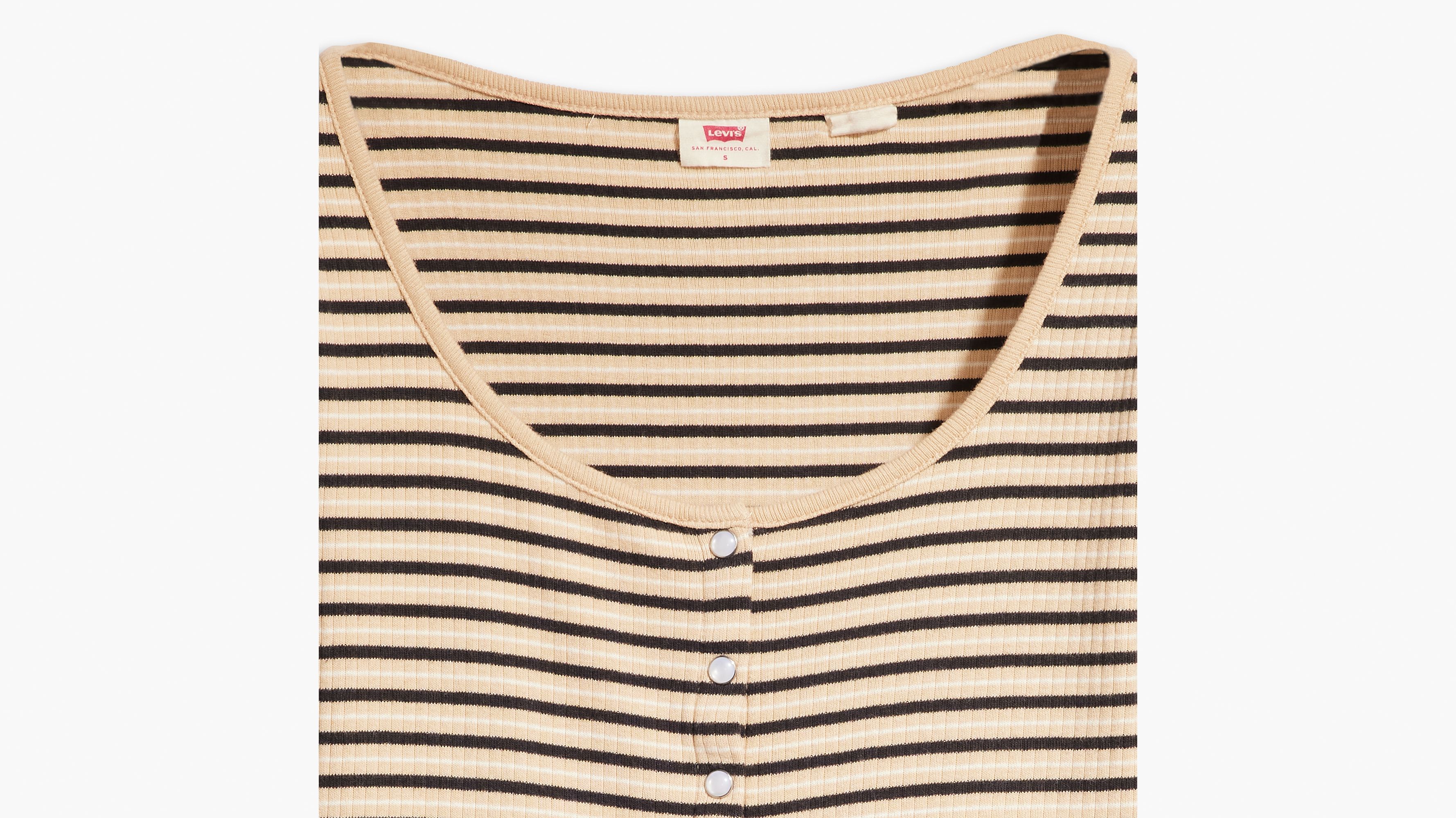 Long Sleeve Britt Snap Front Top 4