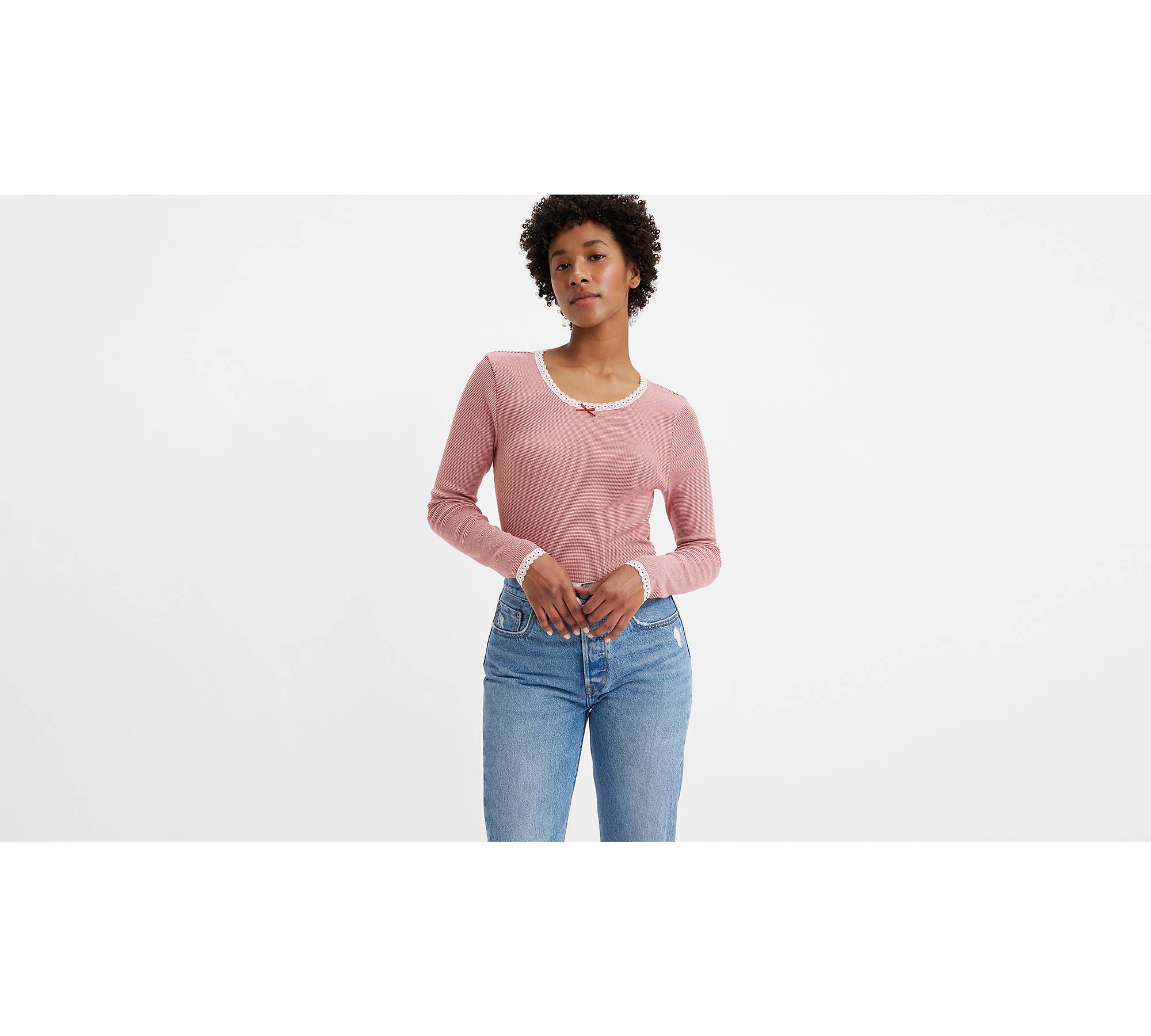 Dry Goods Long Sleeve Top - Red | Levi's® US