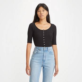 Dry Goods Pointelle Top 4