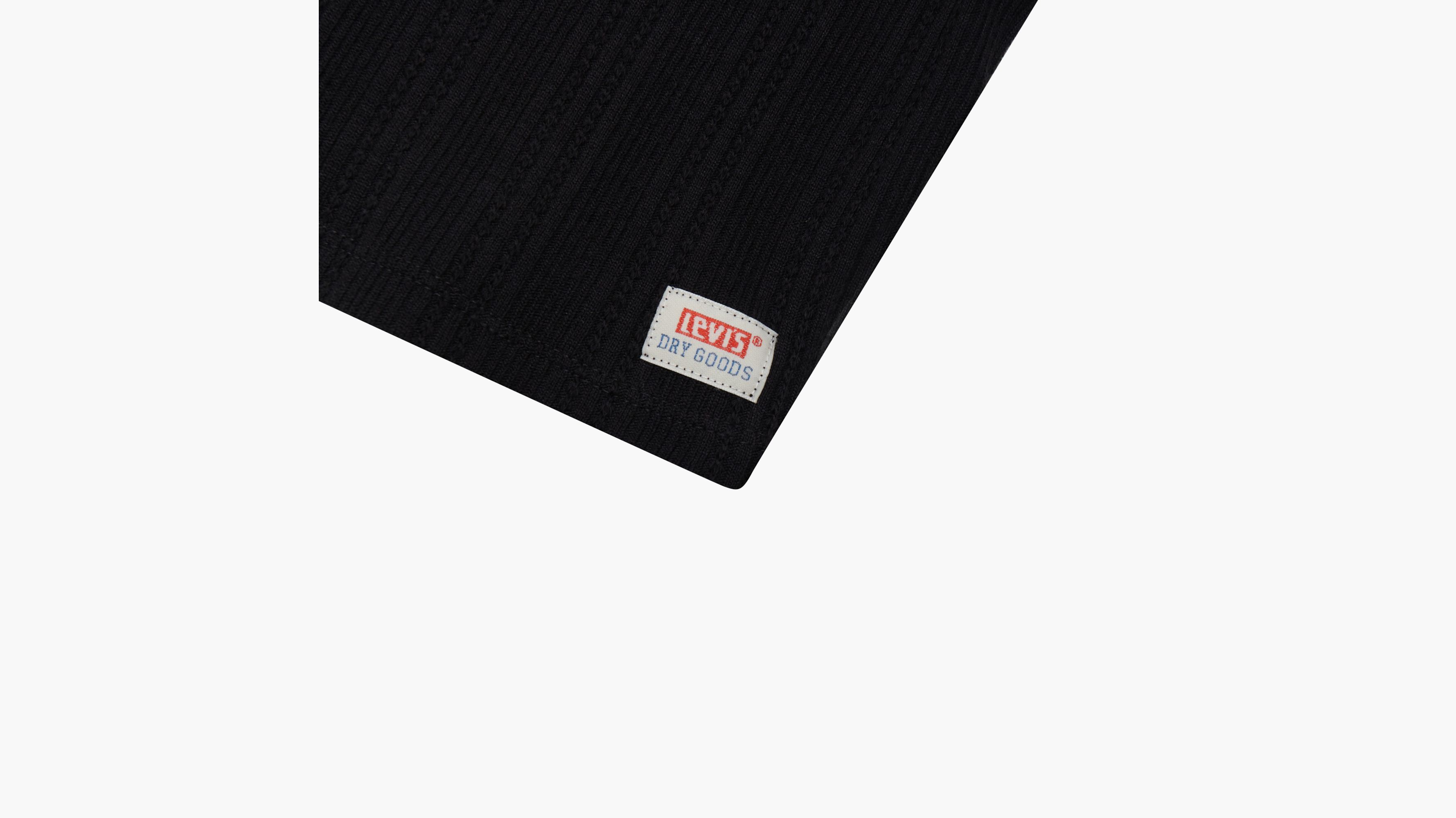 Dry Goods Pointelle Top Black Levi's® CZ