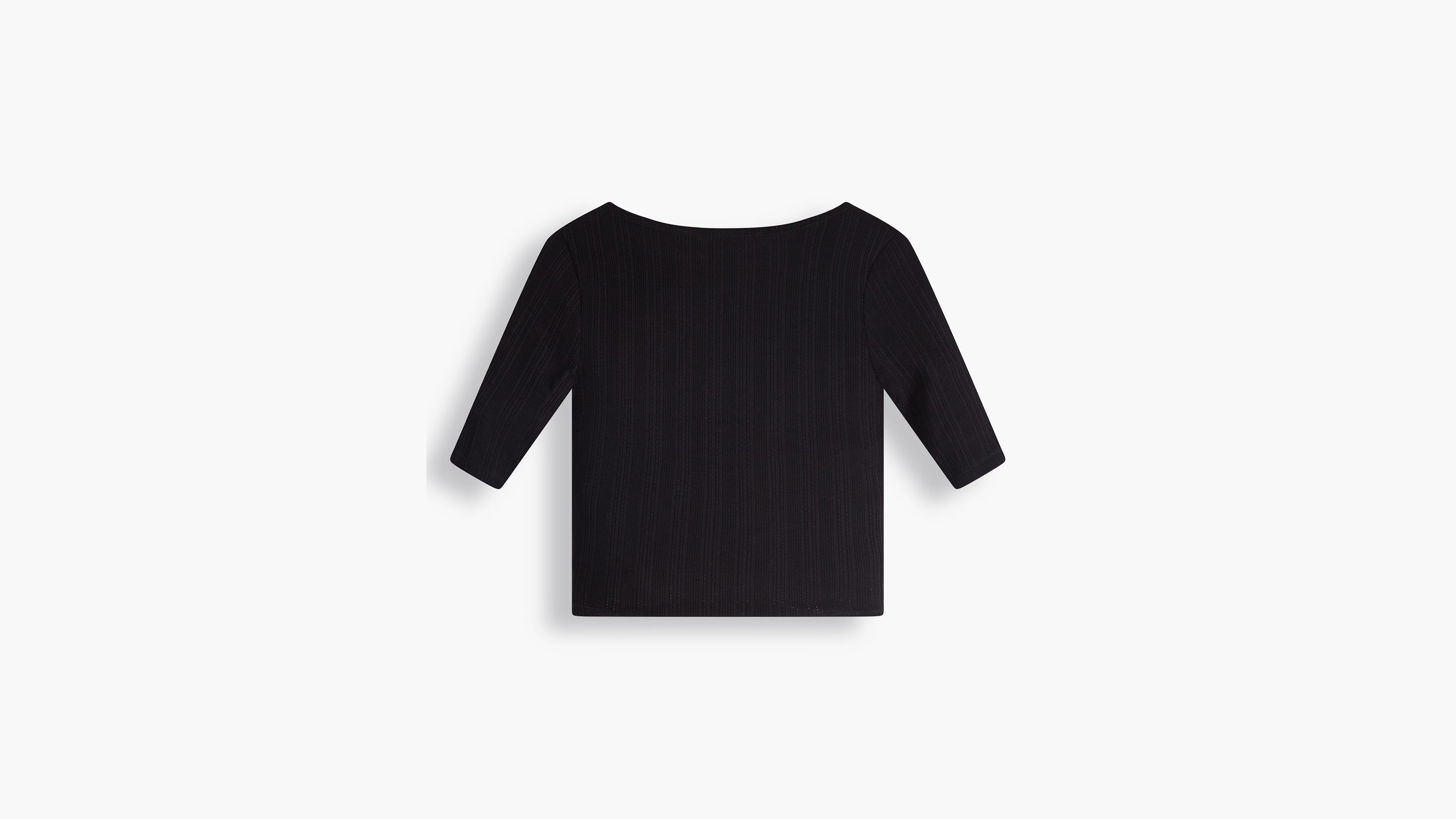 Dry Goods Pointelle Top Black Levi's® CY
