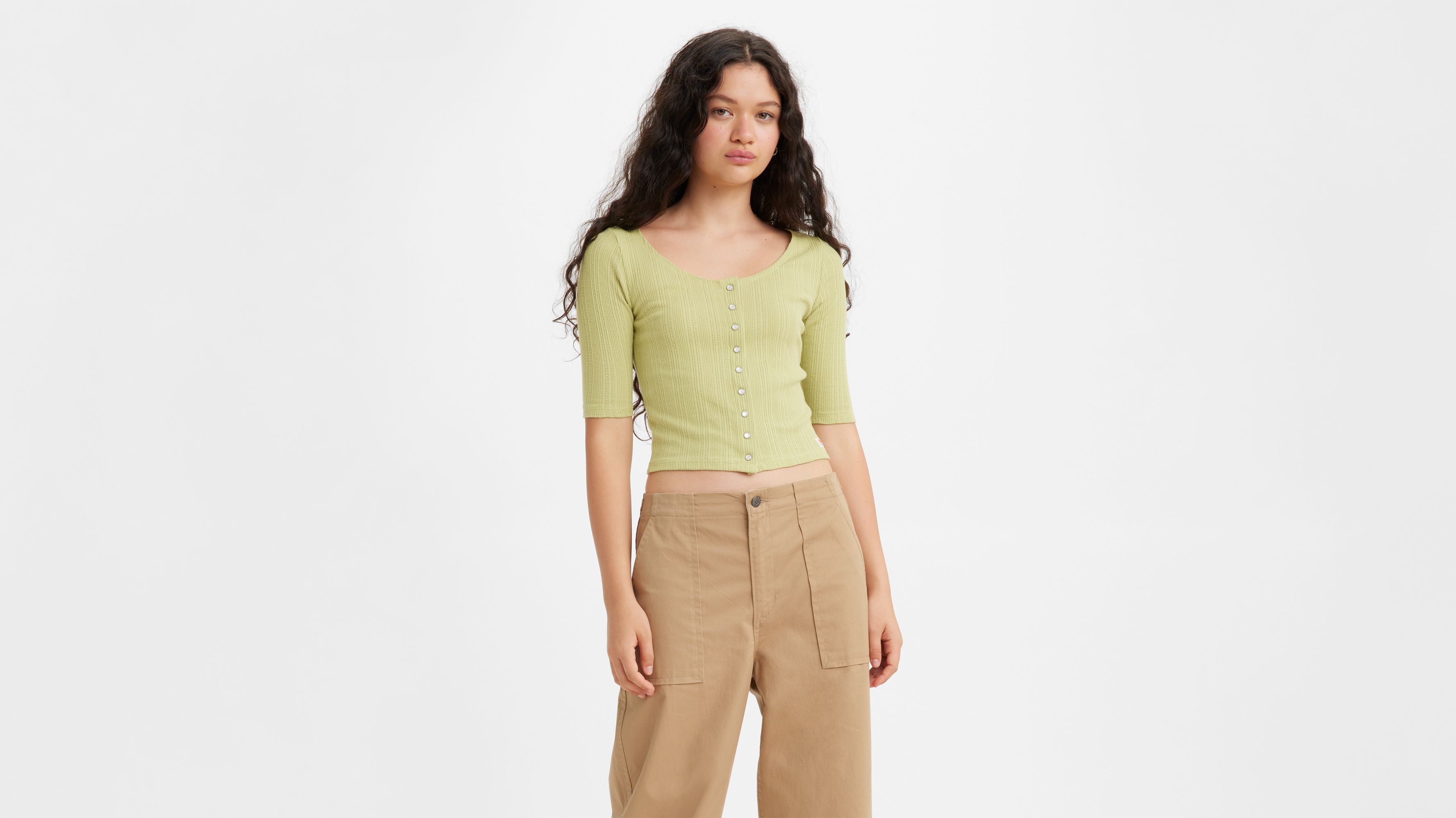 Dry Goods Pointelle Top 2