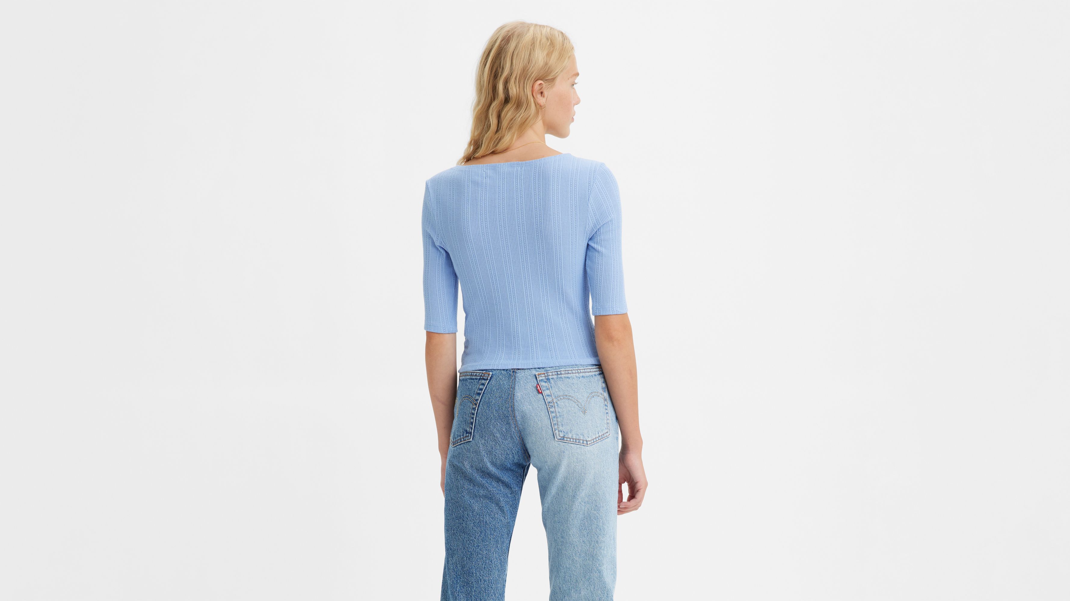 Top Dry Goods in tessuto pointelle 2