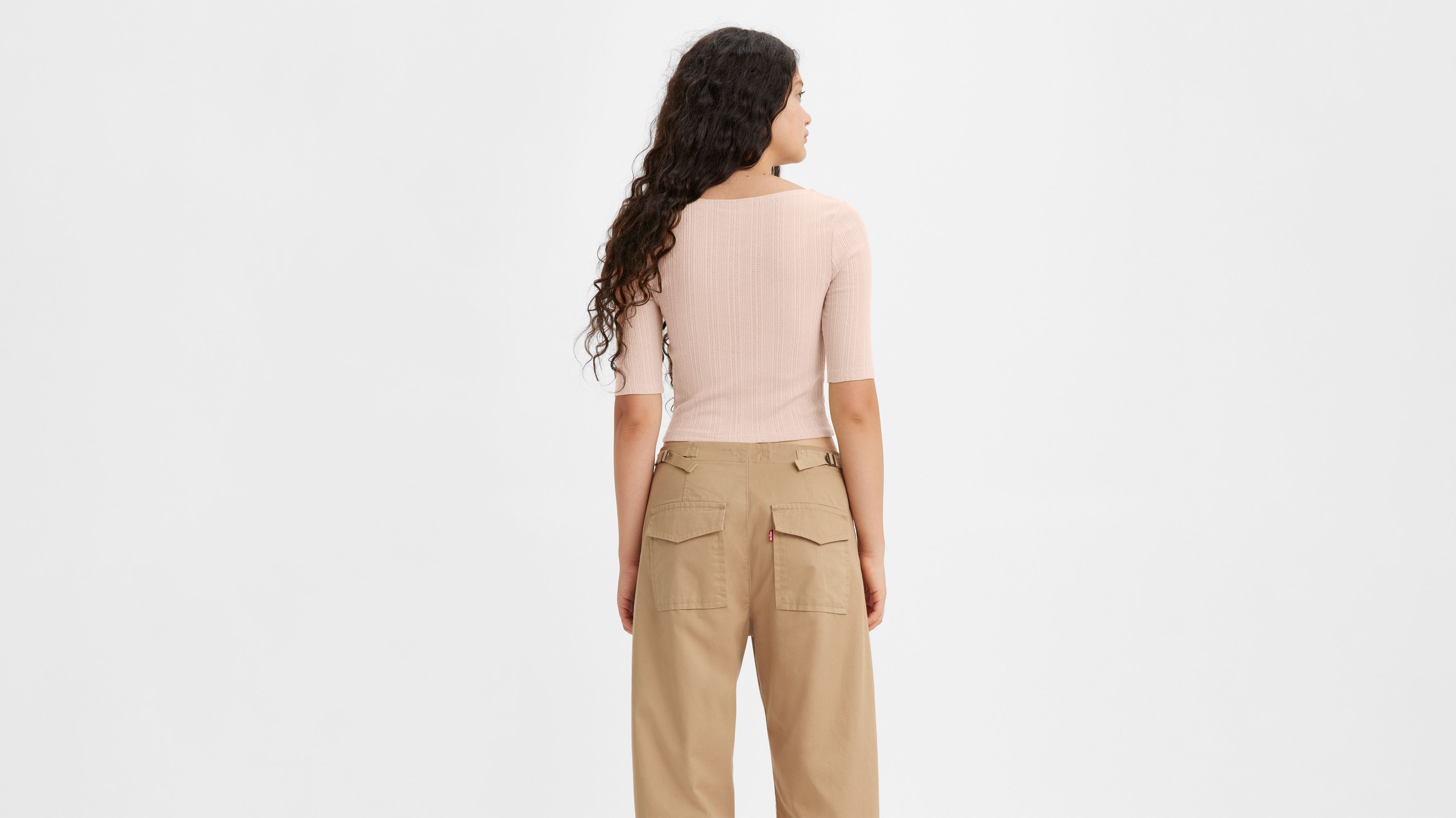 Dry Goods Pointelle Top - Pink | Levi's® US
