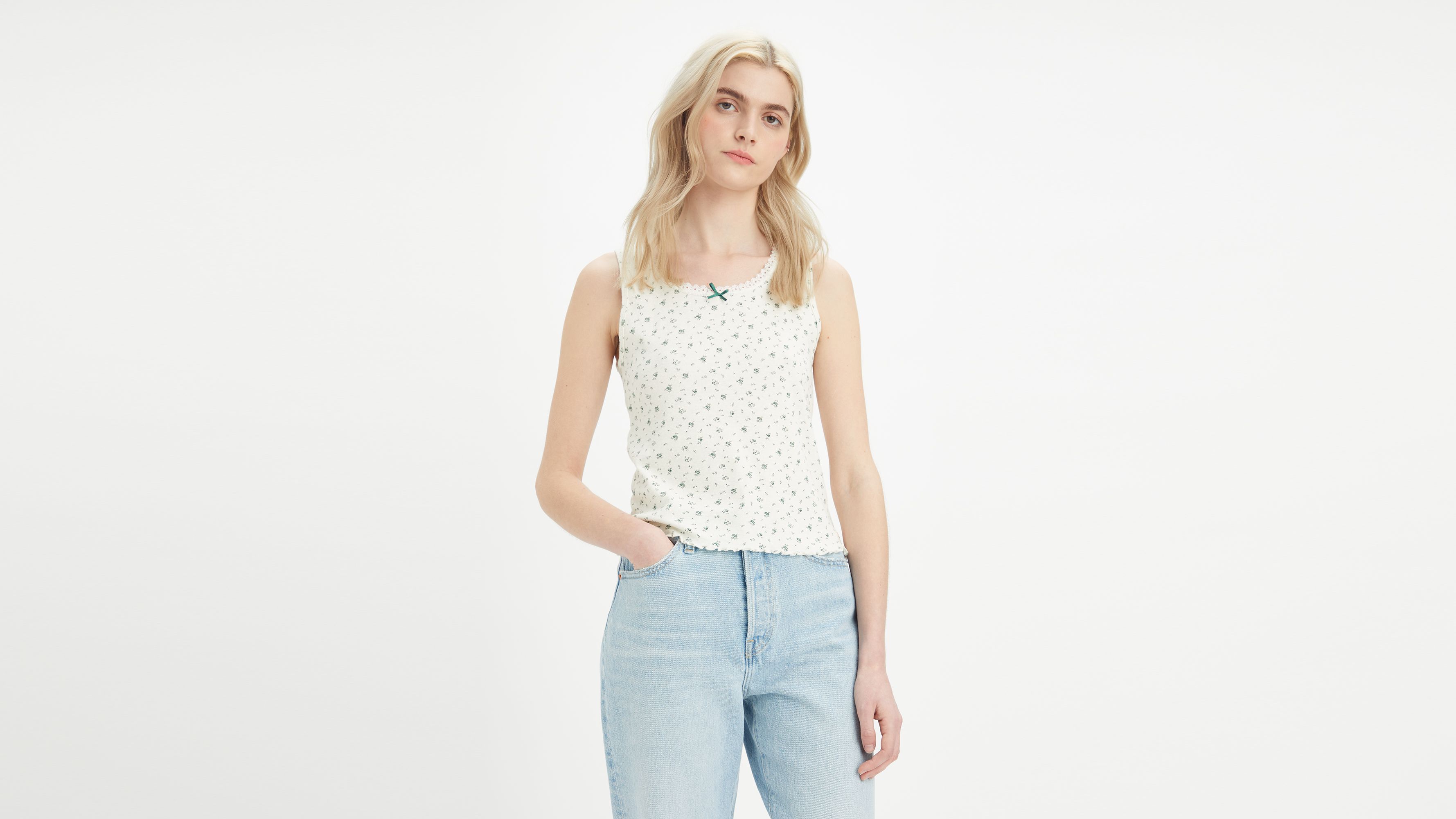 Dry Goods Tank Top - White | Levi's® US