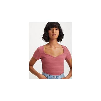 Carrie Sweetheart Top - Red | Levi's® US