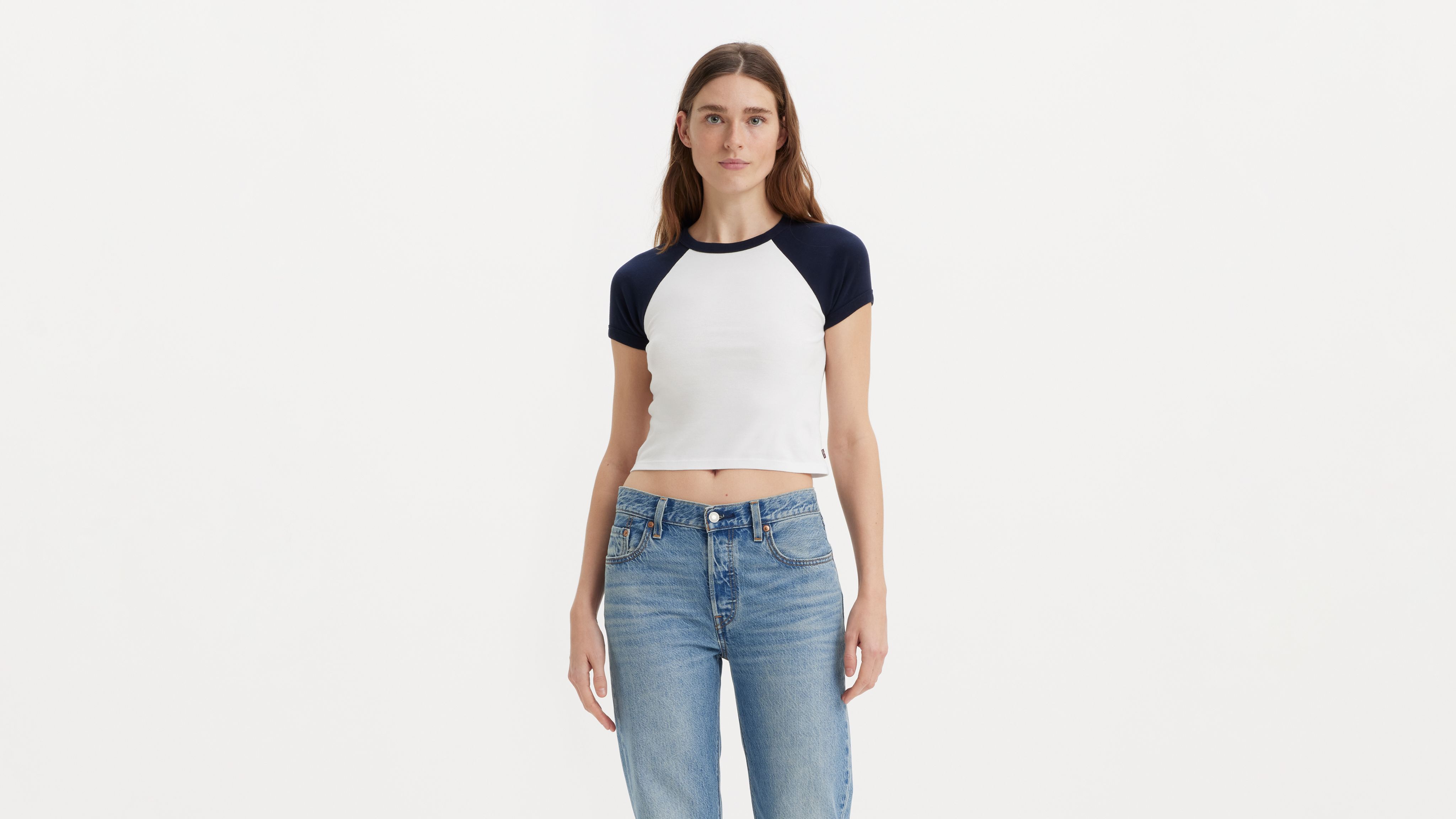 ★RONRON★STAR BUTTON PETIT APPLIQUE BASIC FIT T SHIRT MUSINSA | RONRON STAR BUTTON PETIT APPLIQUE BASIC FIT T