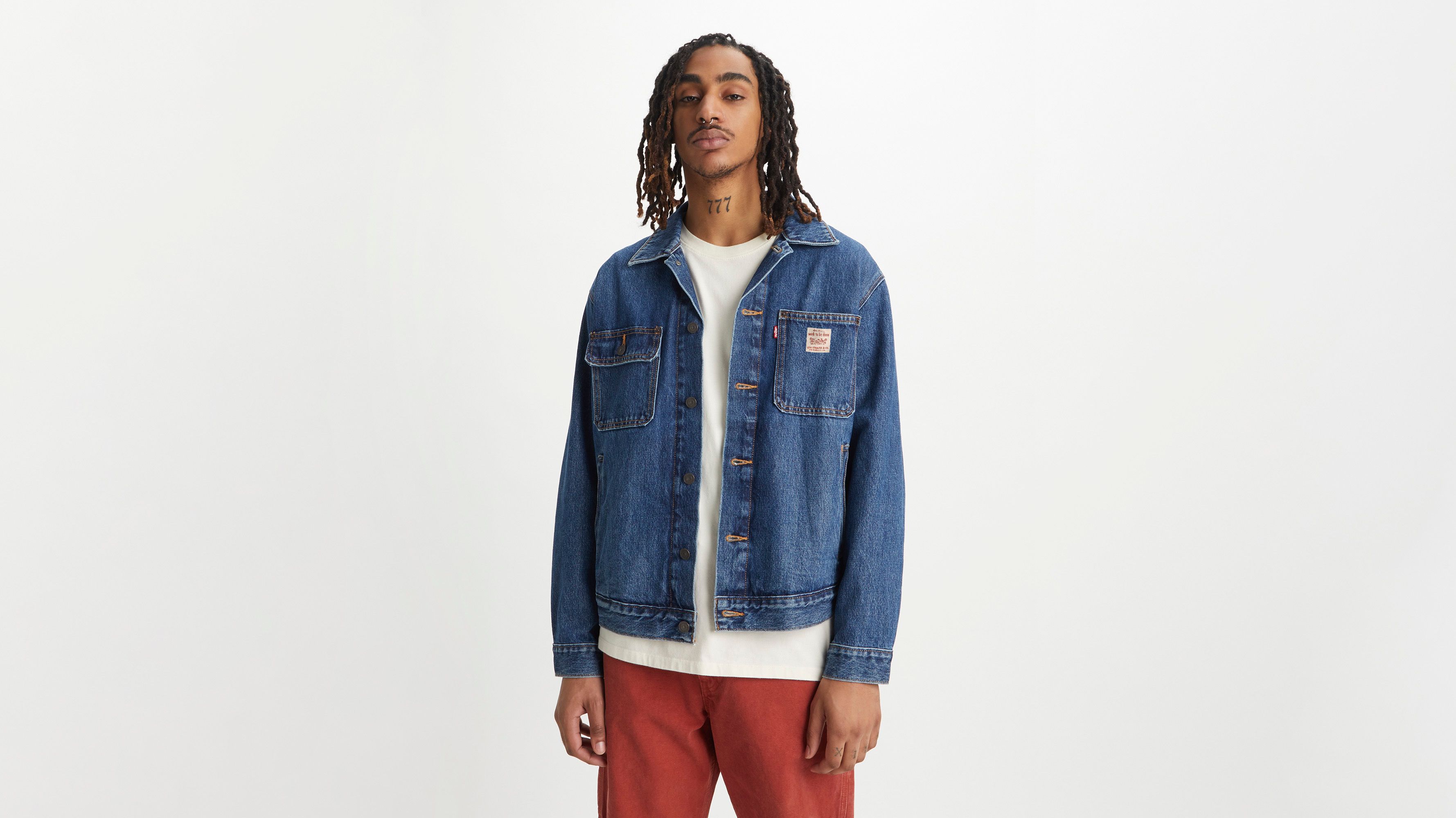 Sunrise Trucker Jacket - Blue | Levi's® GB