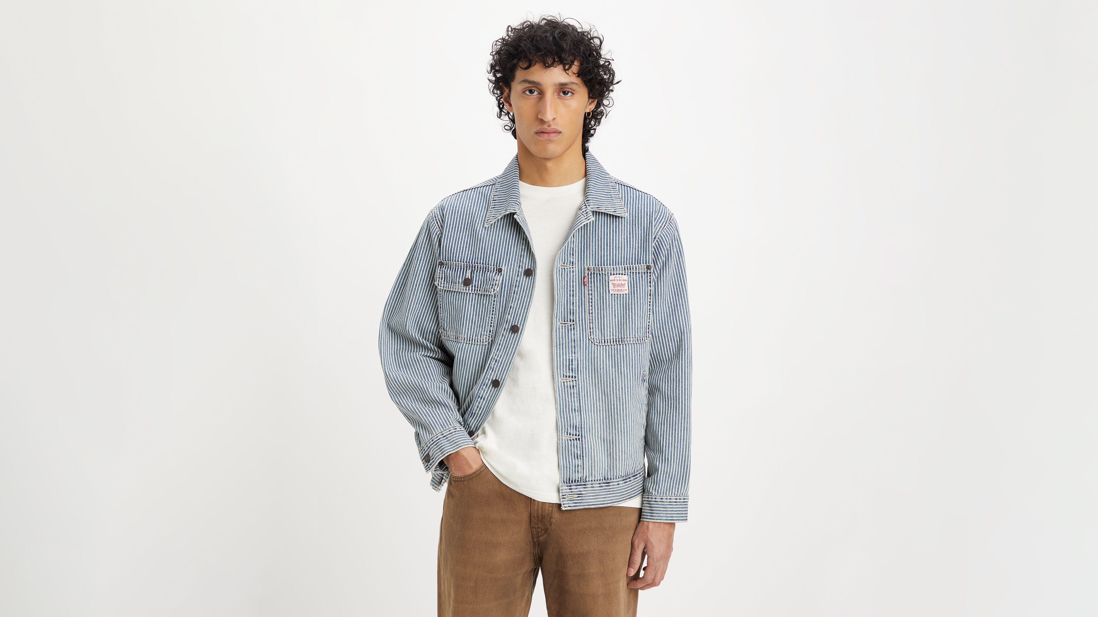 Sunrise Trucker Jacket - Blue | Levi's® XK