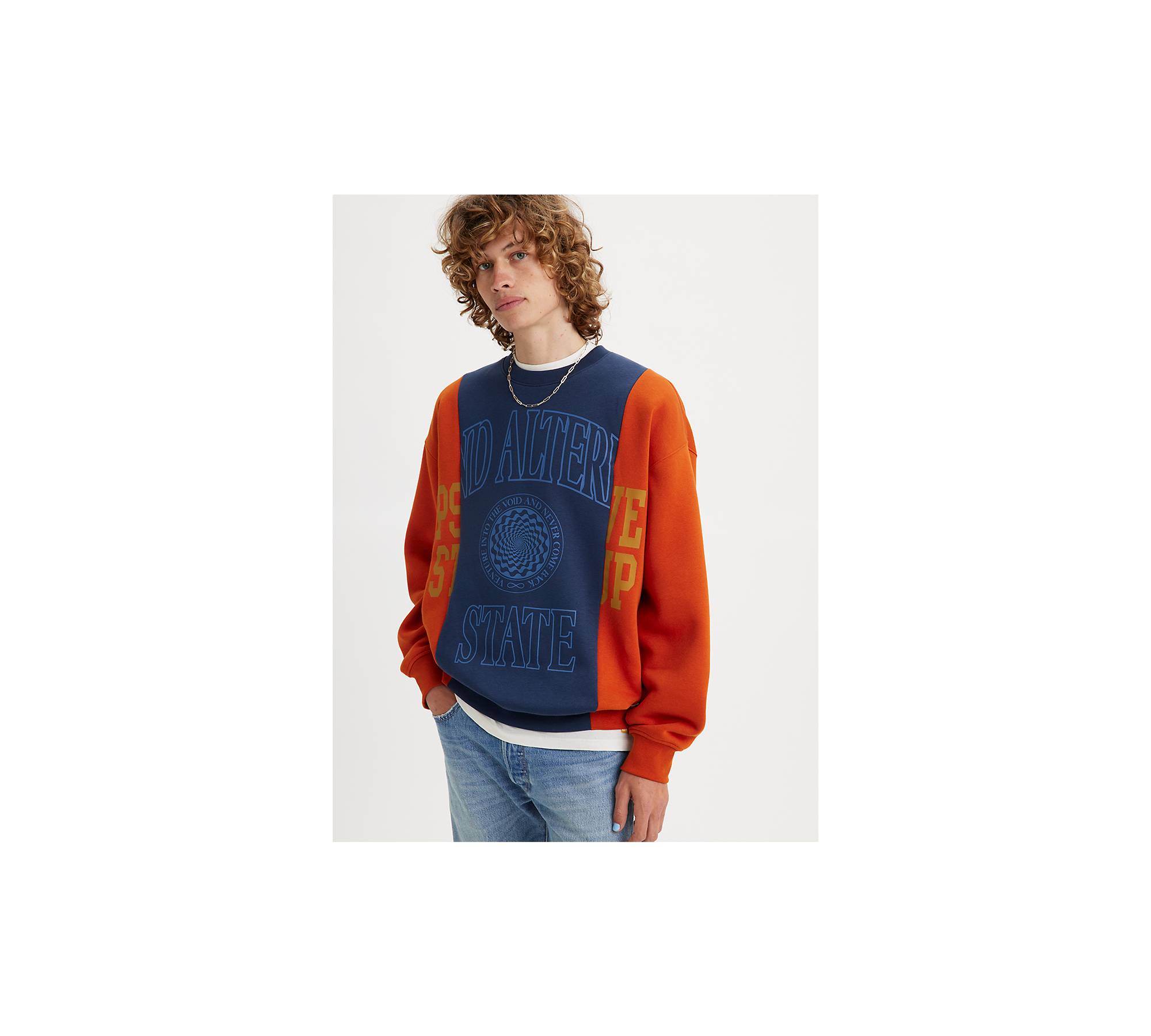 Found Parts Crewneck Sweatshirt - Multi-color | Levi's® US