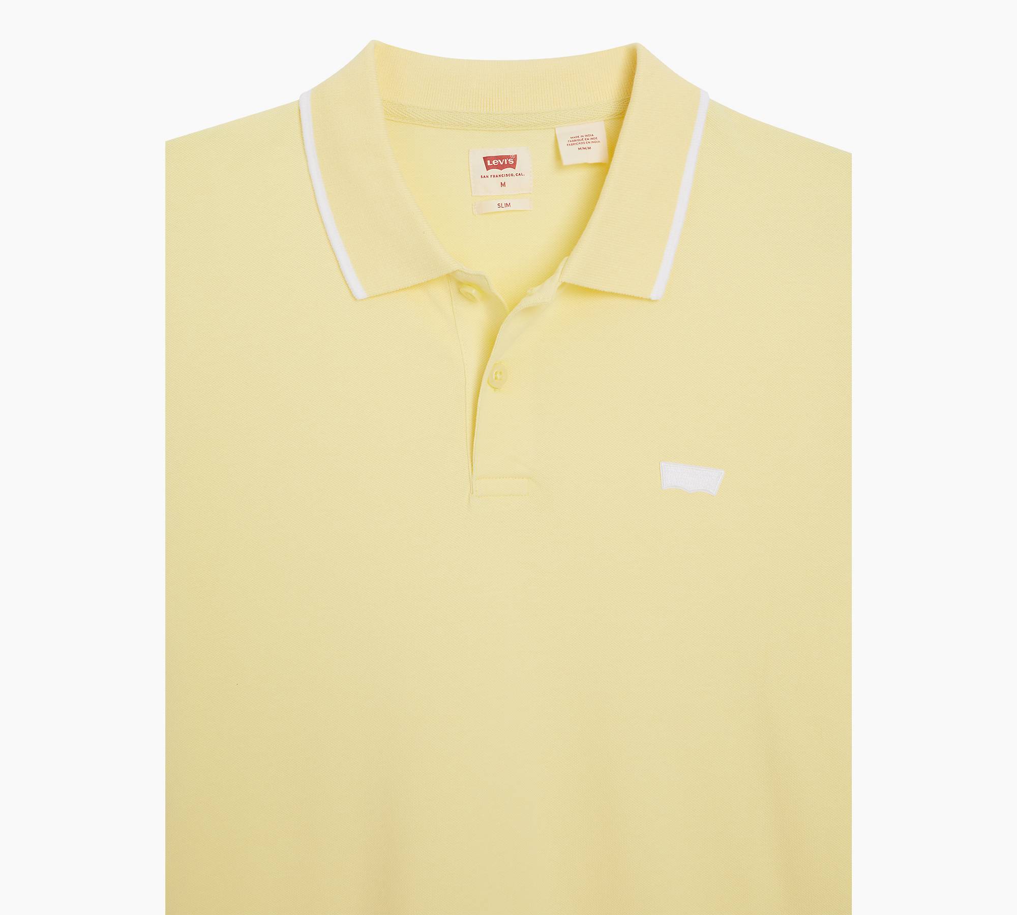 Slim Housemark Polo - Yellow | Levi's® BE