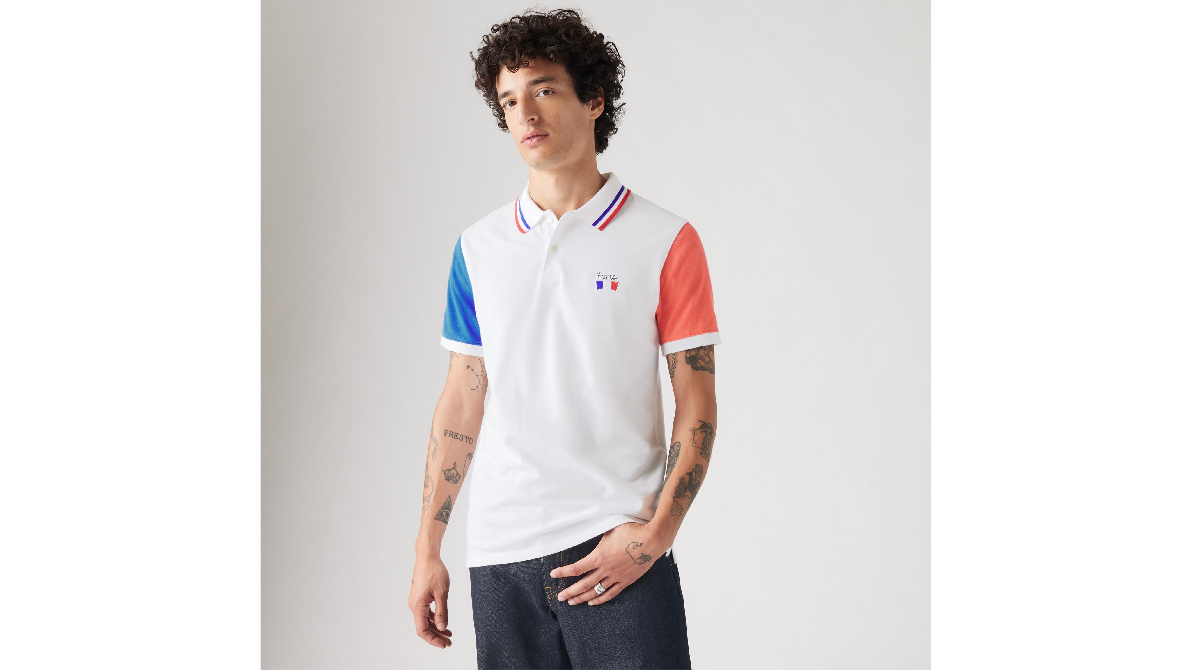 Levi's® for Pari's Slim Housemark Polo Shirt 1