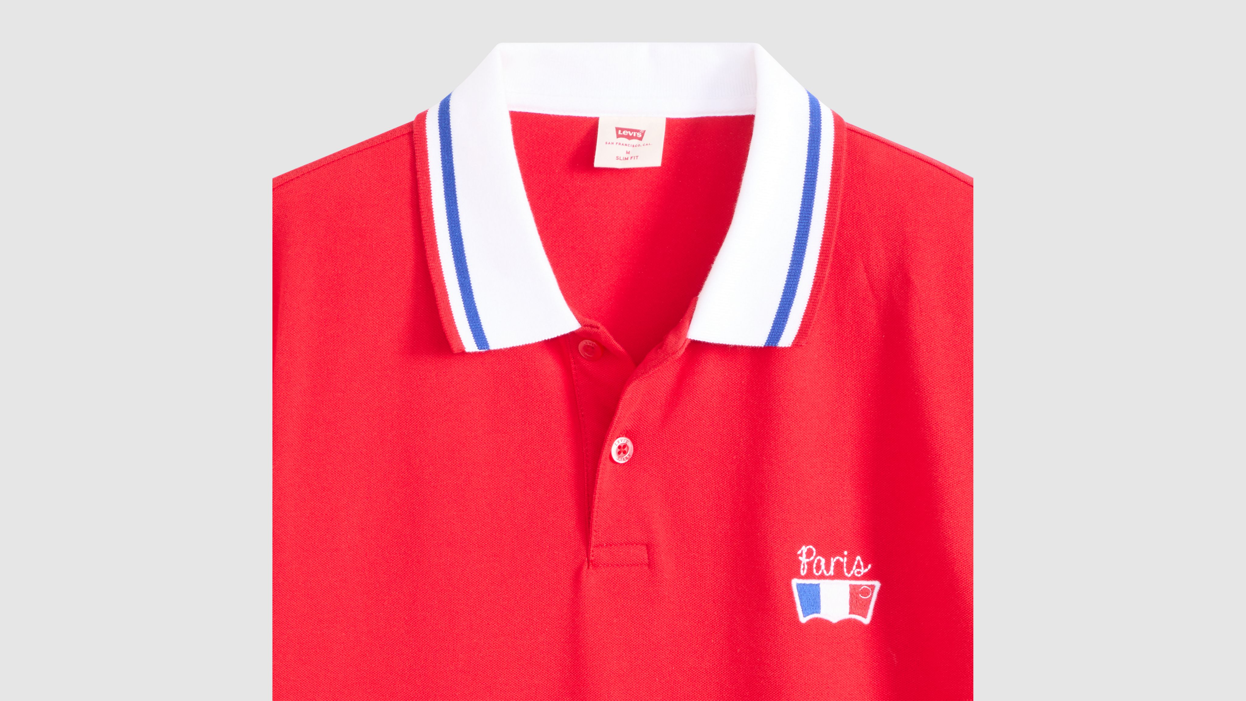 Levi's® for Pari's Slim Housemark Polo Shirt 6