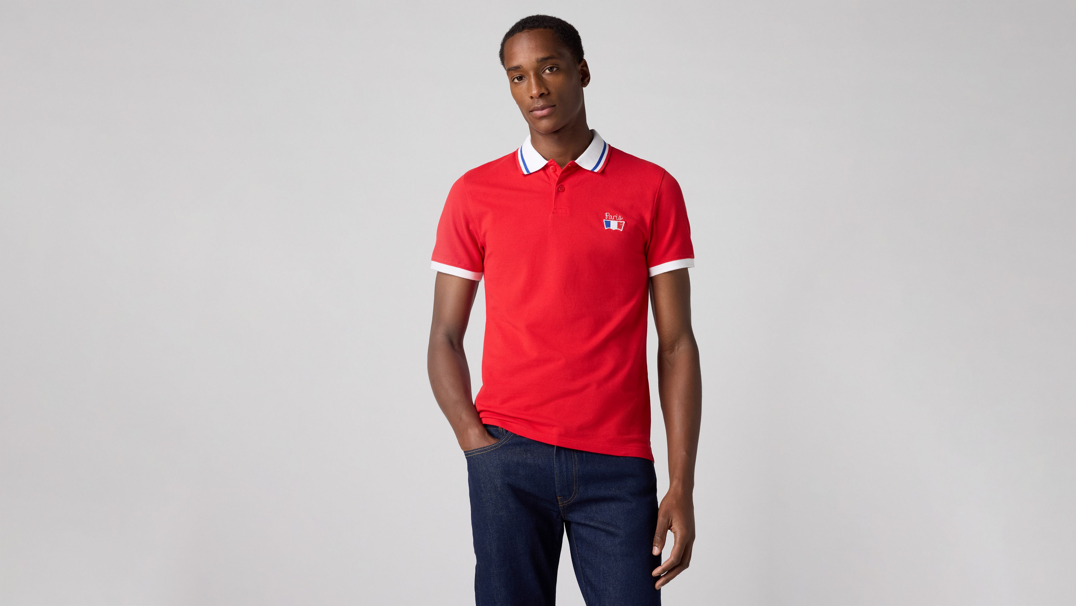 Levi's® for Pari's Slim Housemark Polo Shirt 1