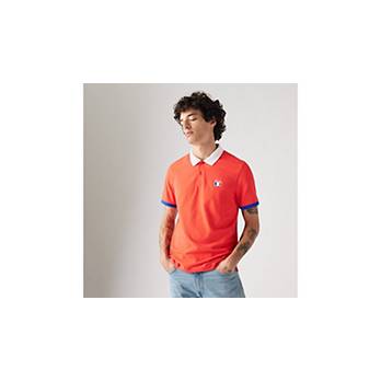 Levi's® for Pari's Slim Housemark Polo Shirt 1