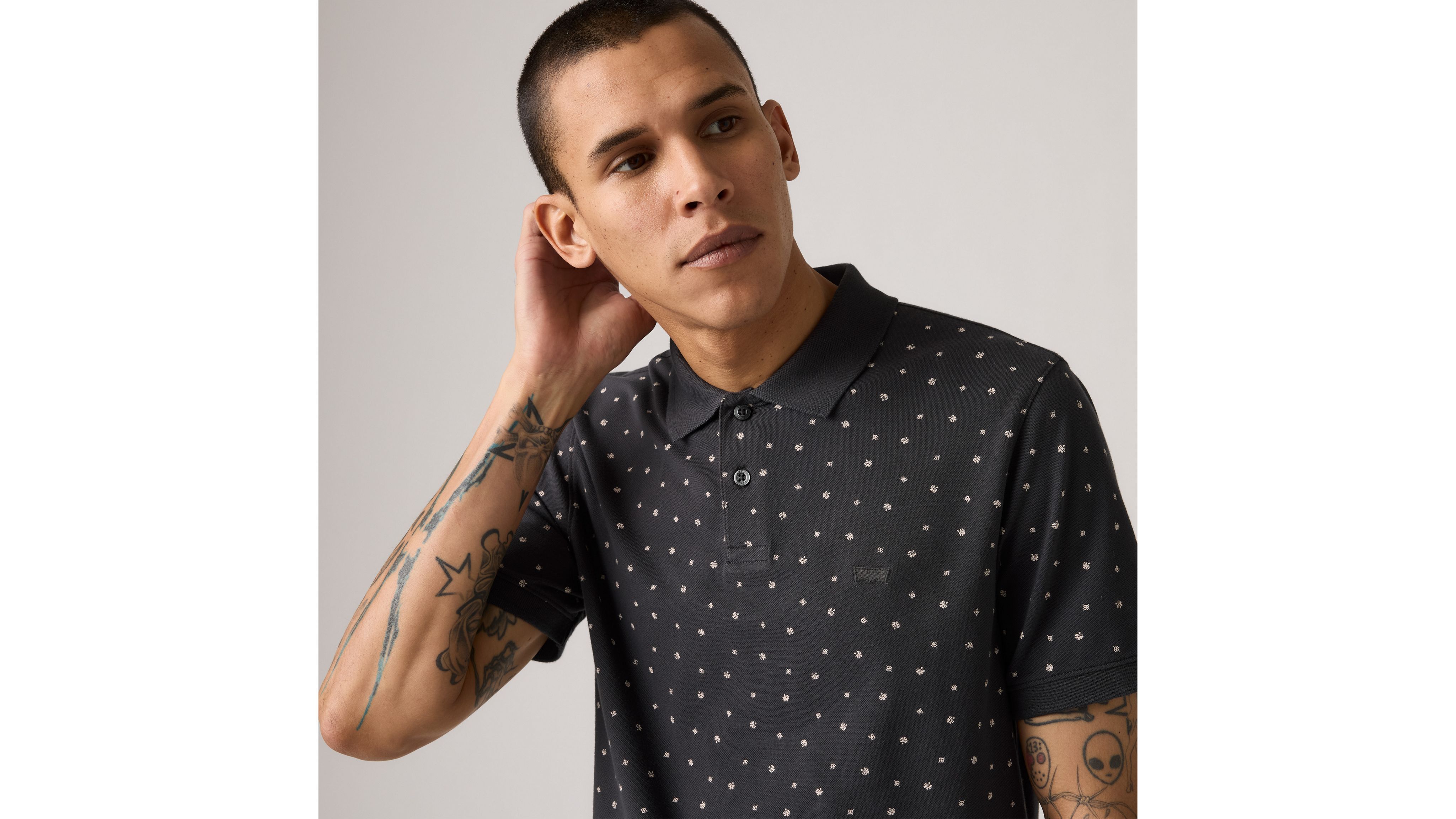 Slim Housemark Polo Shirt