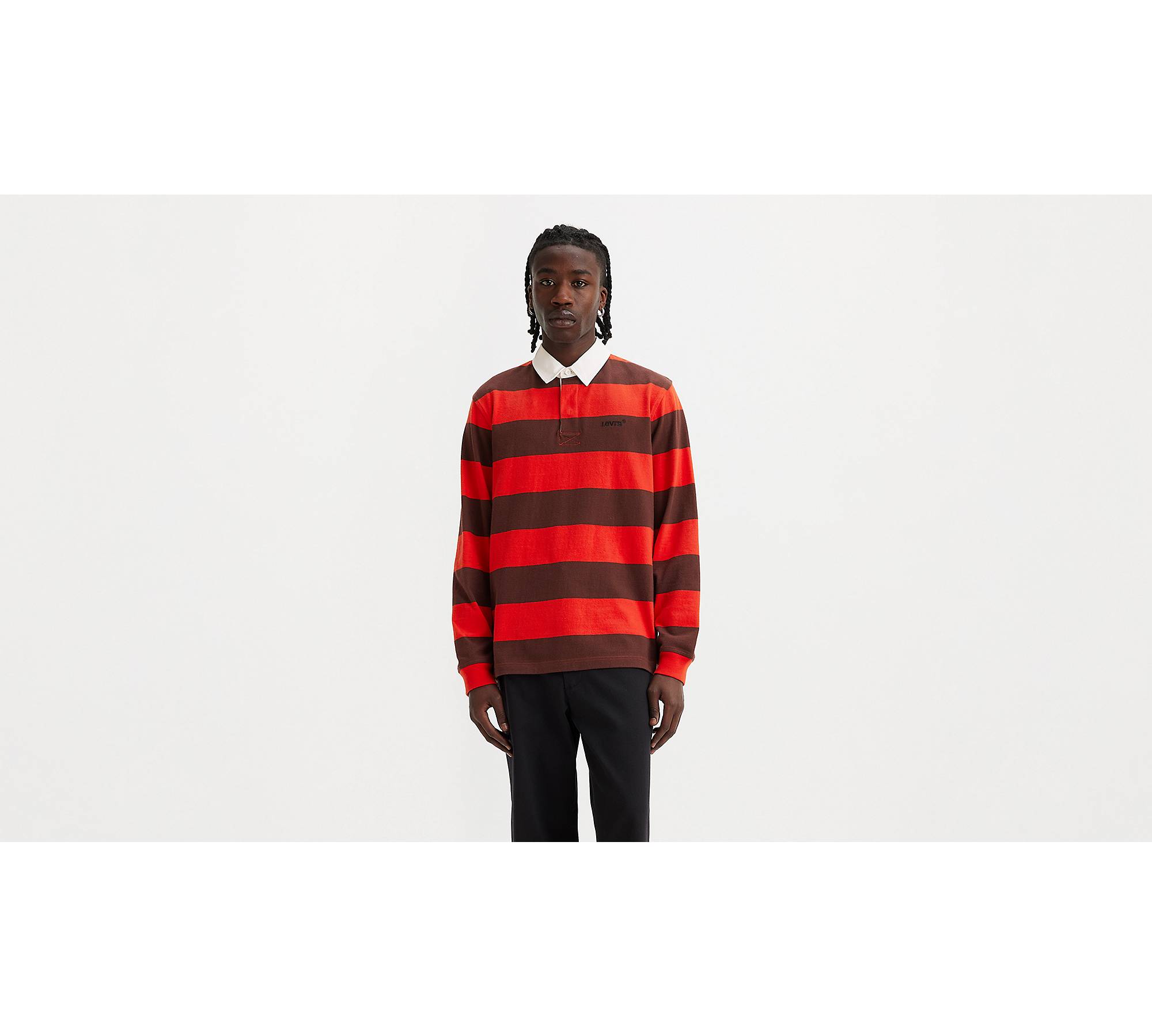 Union Rugby Polo Shirt - Red | Levi's® US