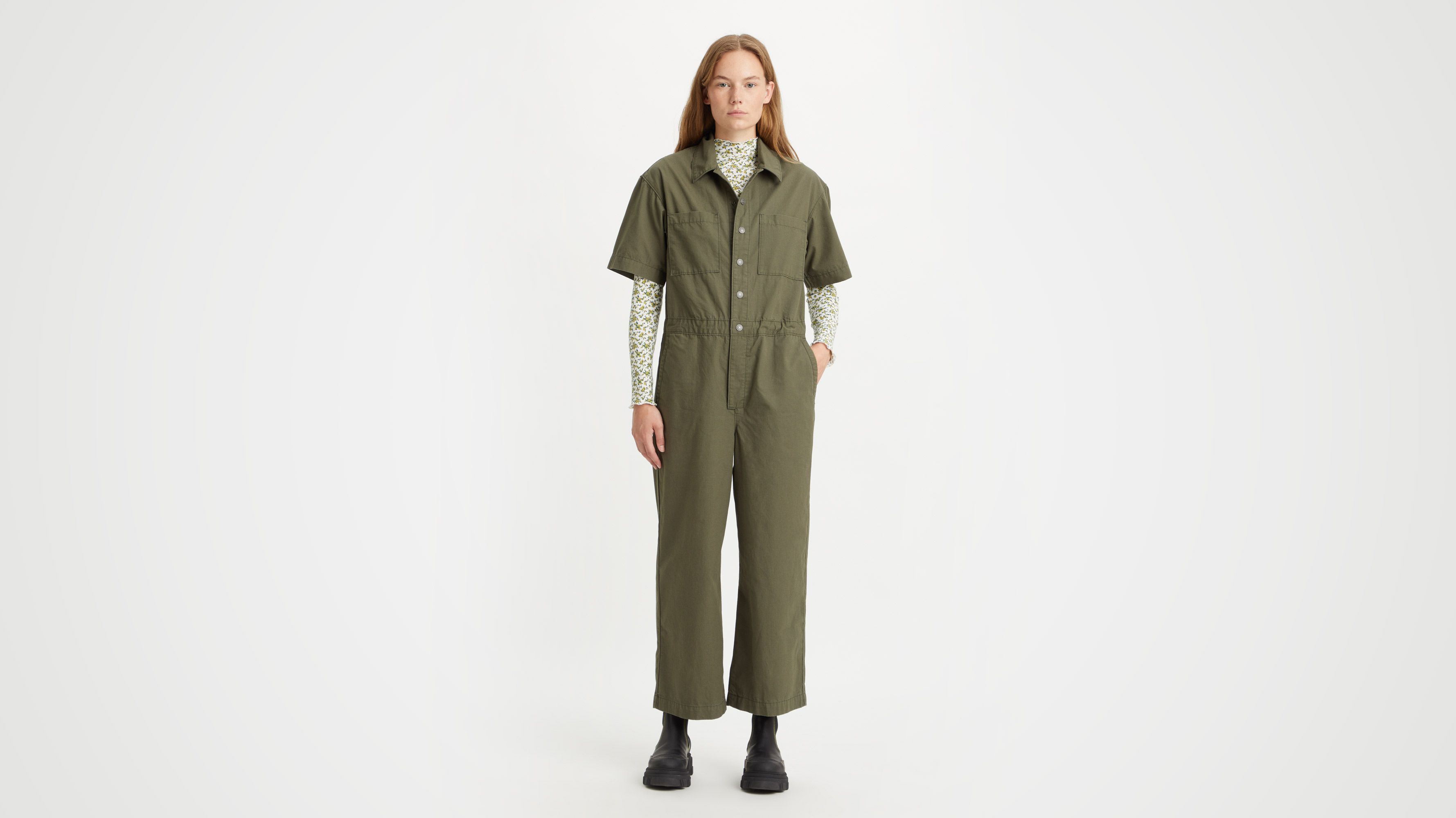 Short Sleeve Boilersuit 2