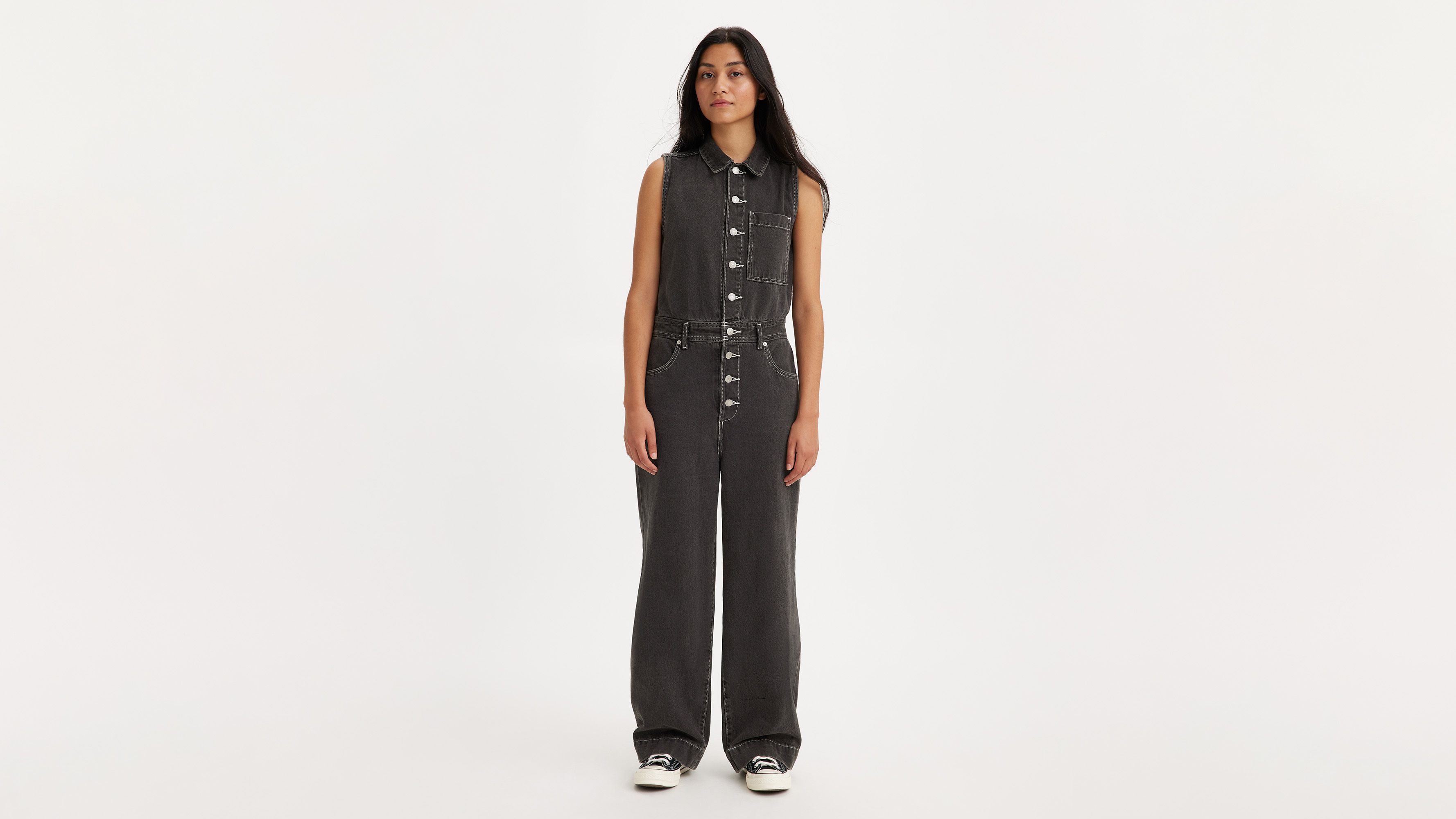 Sleeveless Jumpsuit Black Levi's® GI