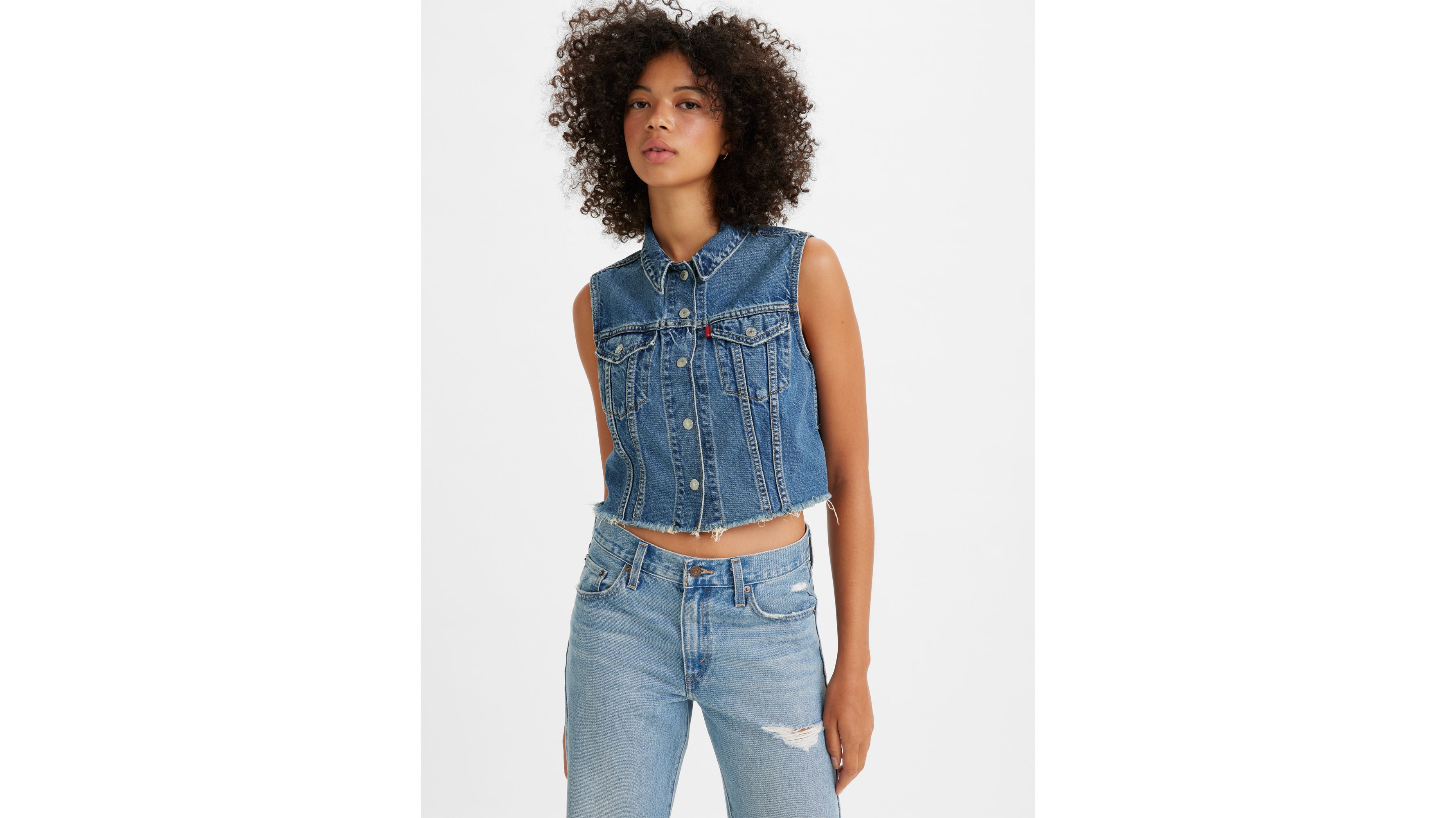 Womens store levi vest