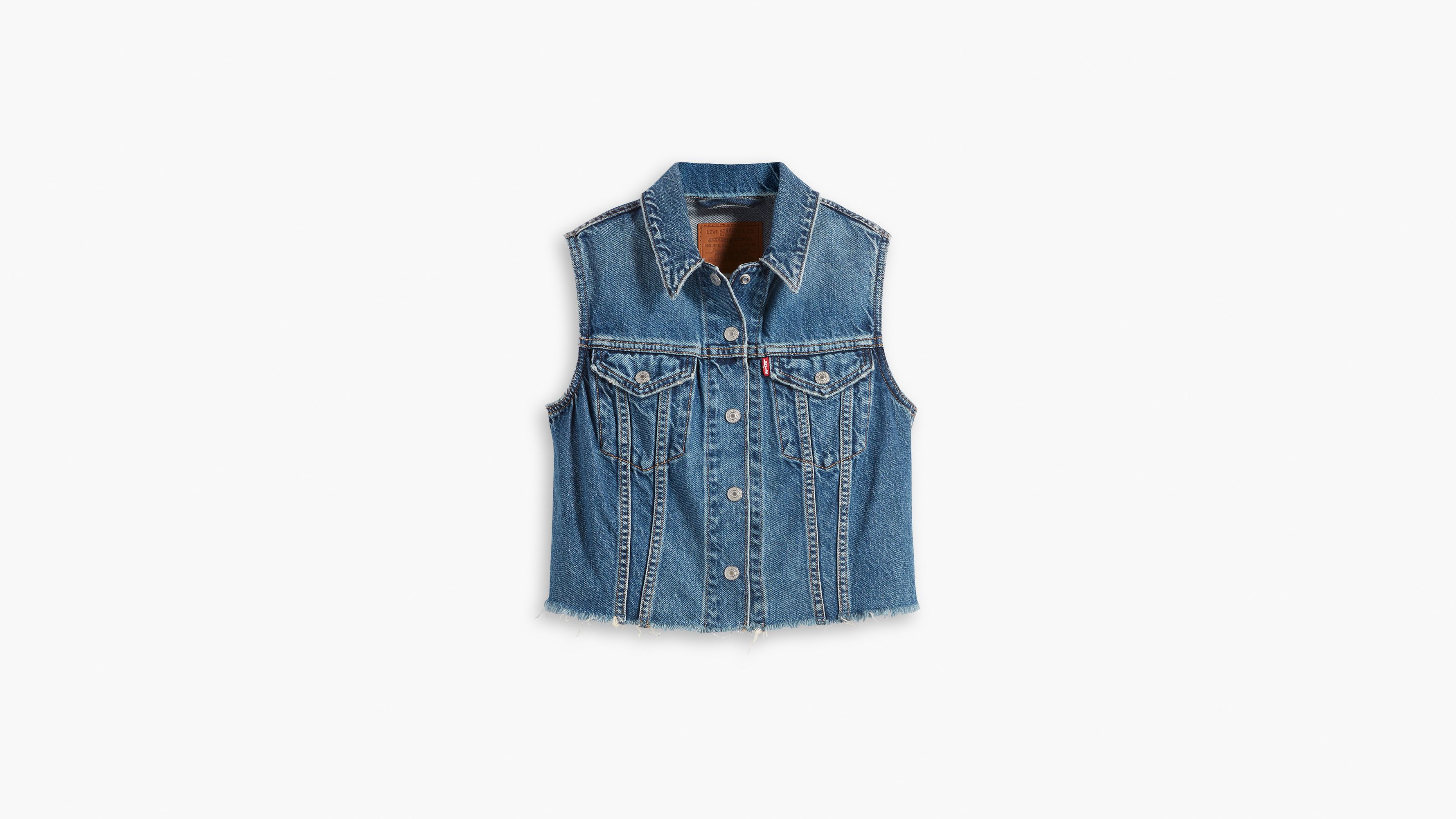 Xs Vest Medium Wash Levi s US