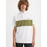 Short Sleeve Union Blocked Rugby Polo 1