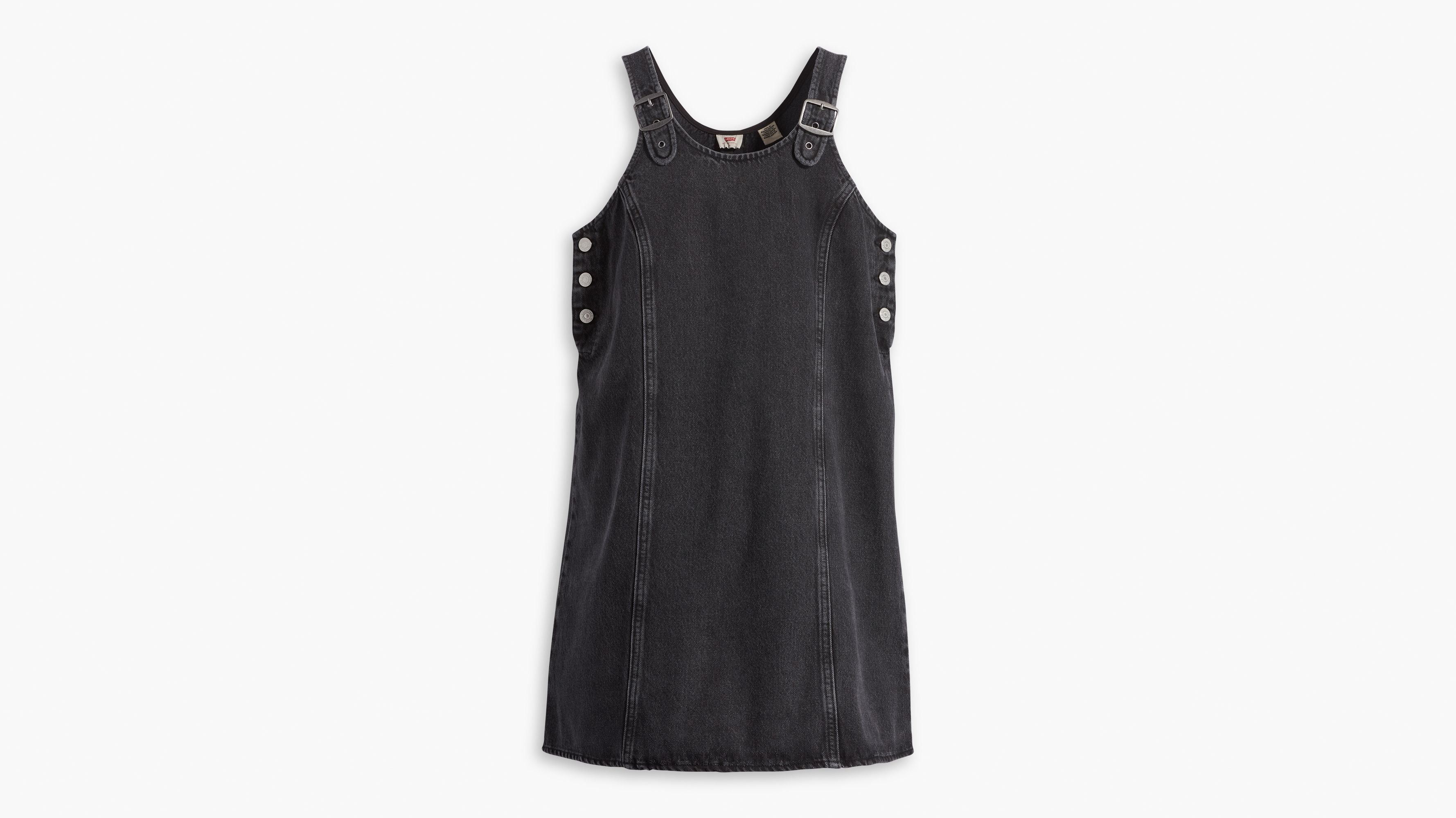 Alyssa Denim Jumper Dress Black Levi's® US