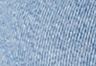 Indigo Stonewash - Medium Wash - Raine Denim Crop Top