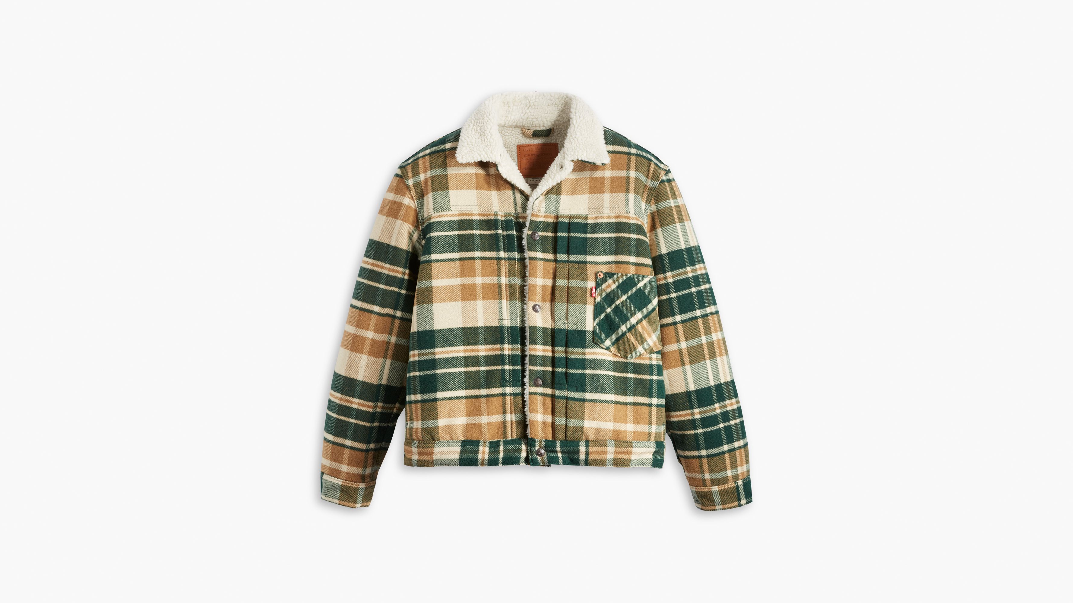 Levis deals tartan hoodie