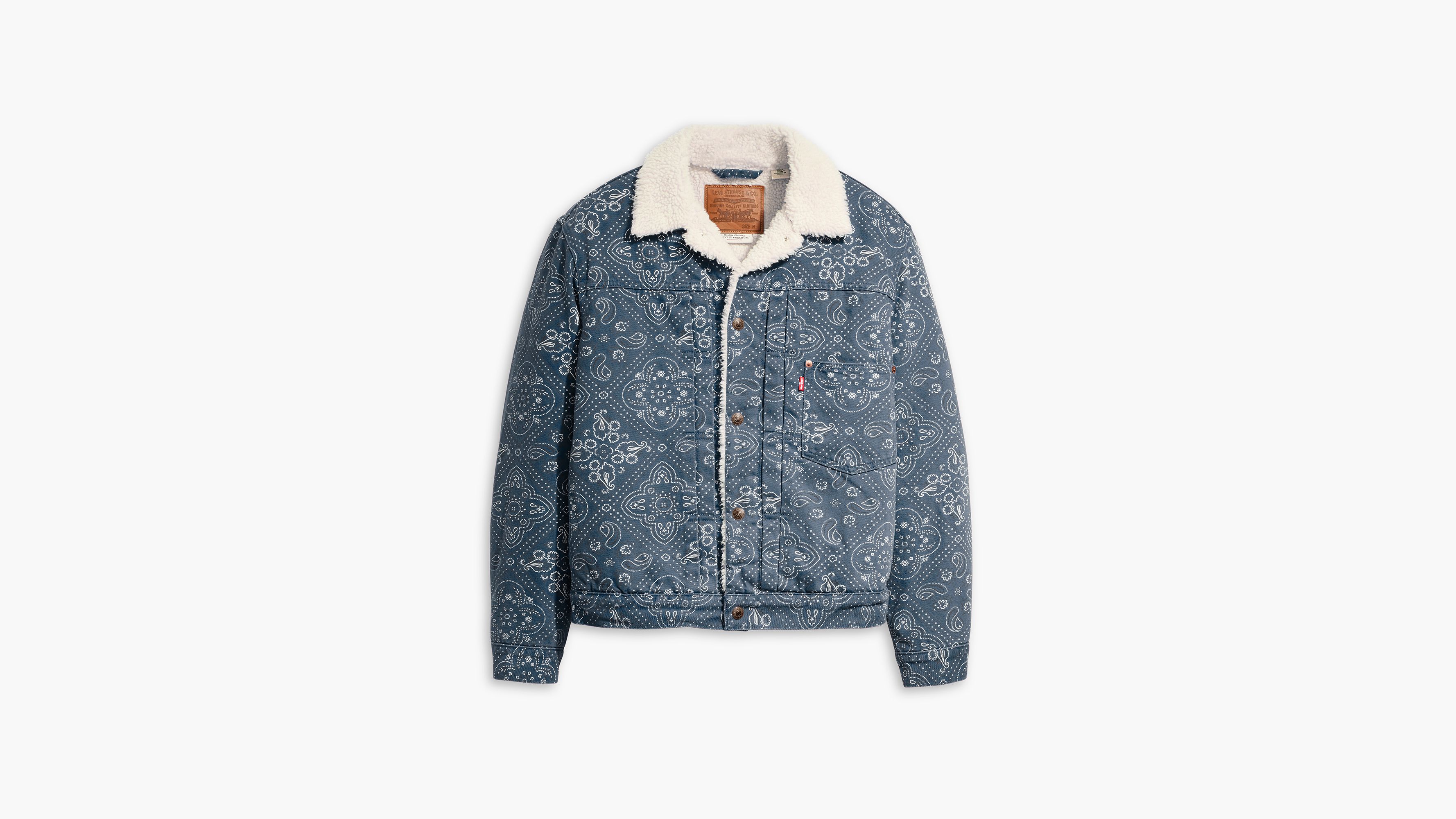 ☆LEVIS☆ 1936年のType I Trucker Jacket Type I Sherpa Trucker Jacket - Blue | Levi's® XK
