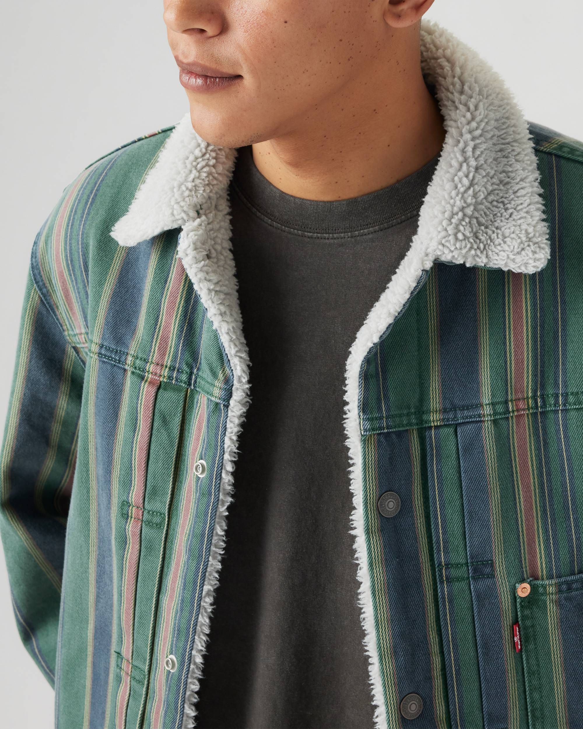Type 1 Sherpa Jacket - Multi-color | Levi's® US Type 1 Sherpa Jacket - Multi-color | Levi's® US