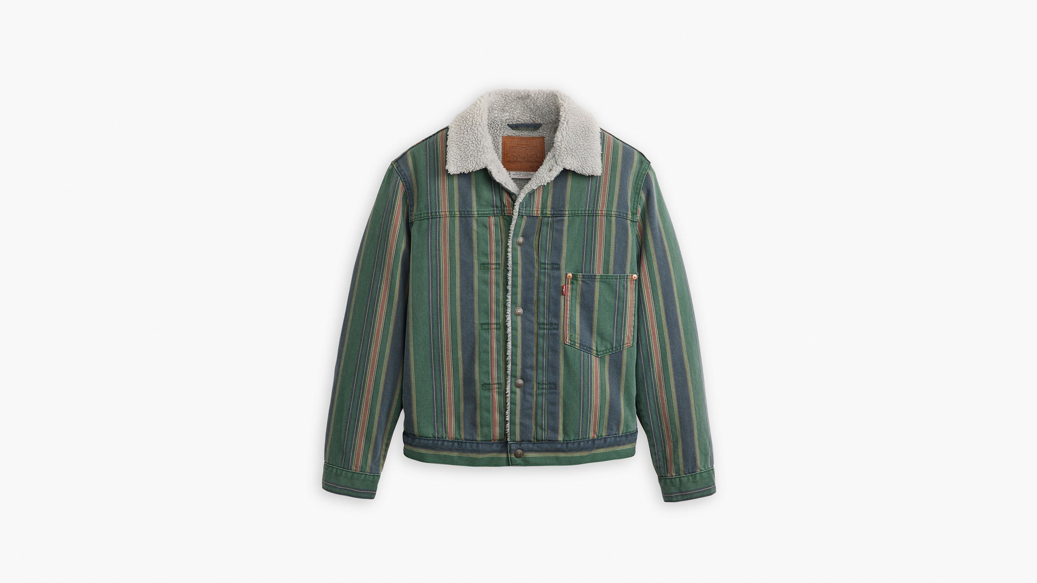 ファッションアイテム人気ランキング Type 1 Sherpa Jacket - Multi-color | Levi's® US ジャケット・アウター