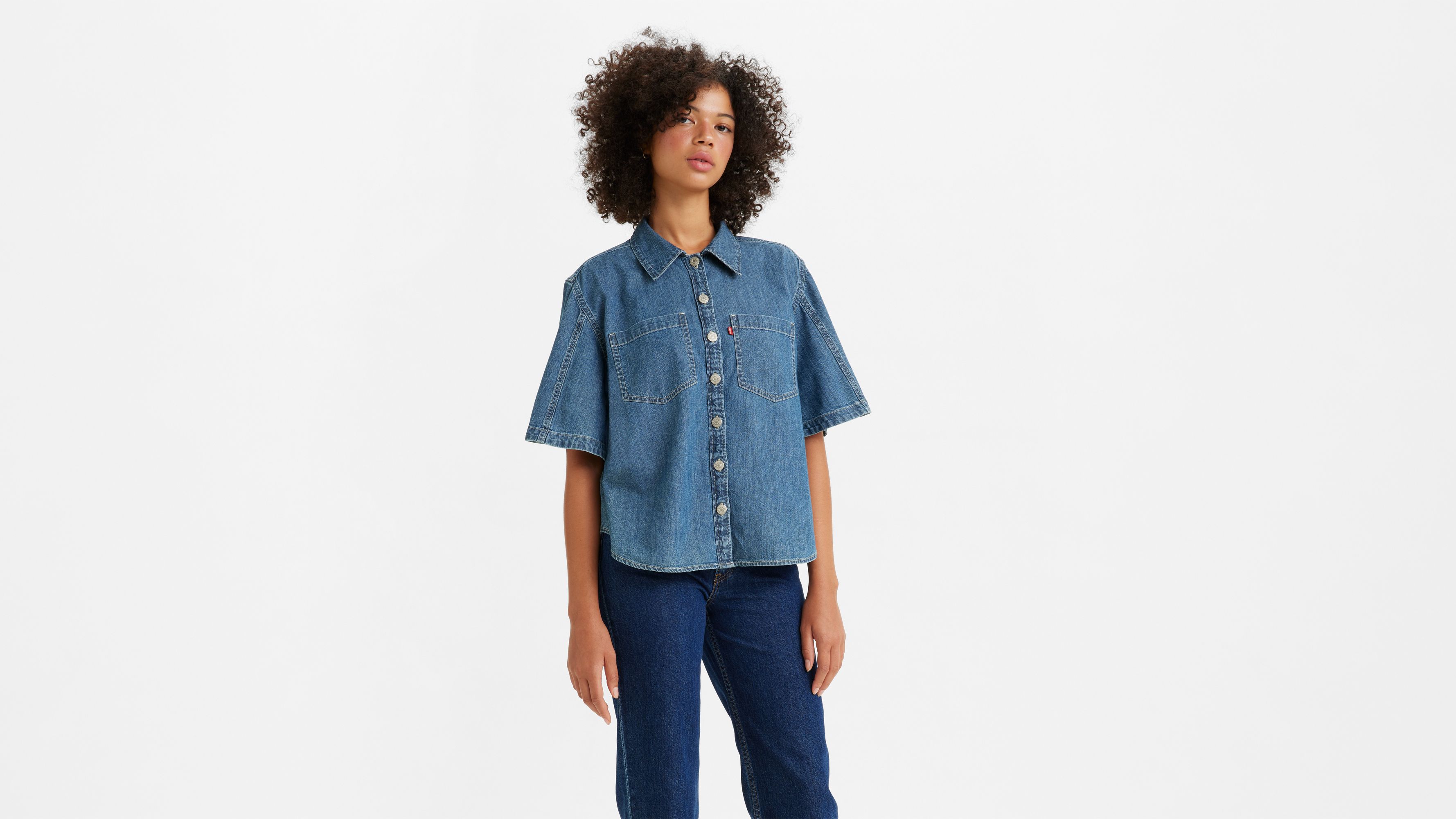 Camicia in denim Caden 1