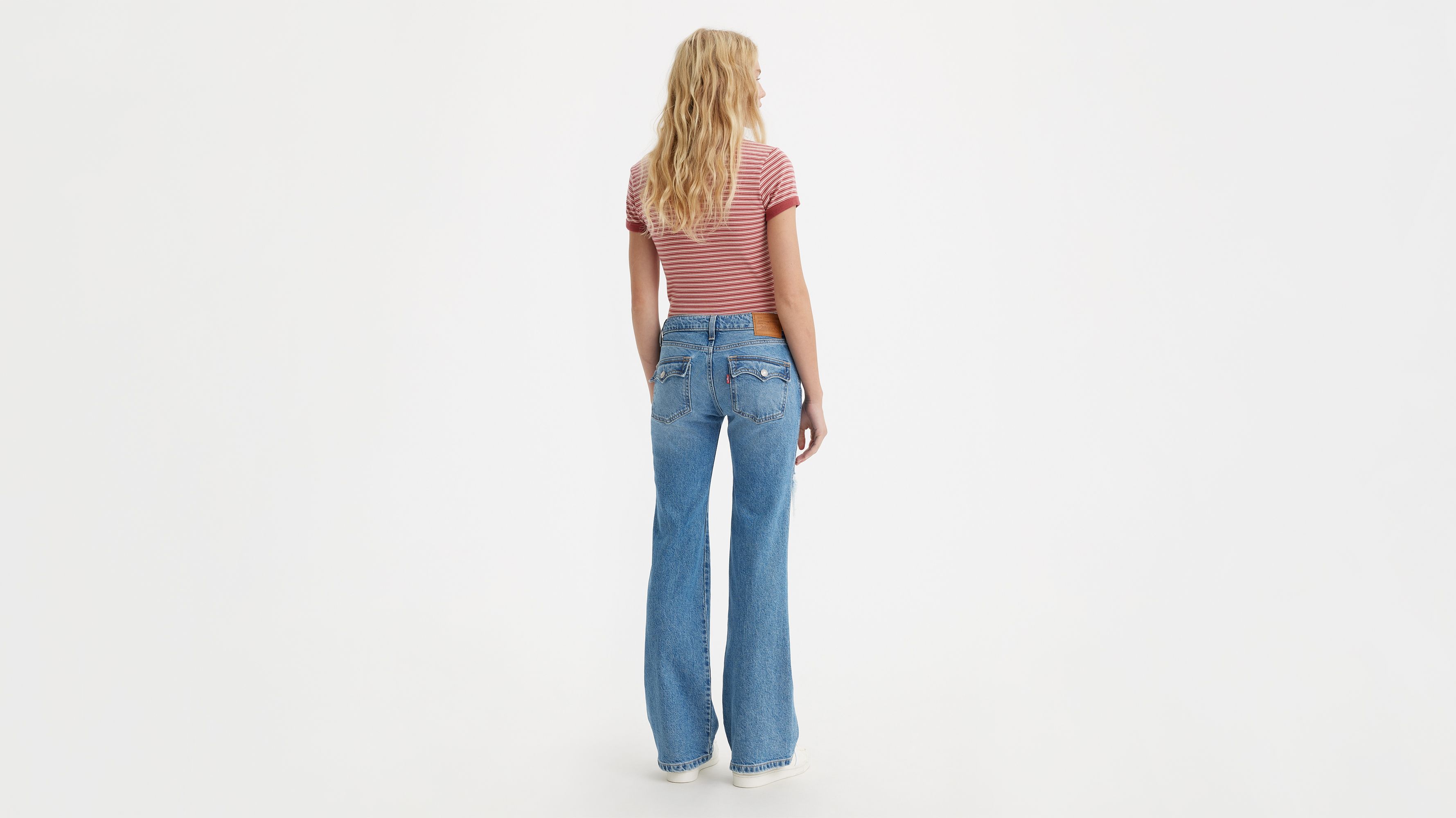 Noughties Bootcut Women's Jeans - Medium Wash