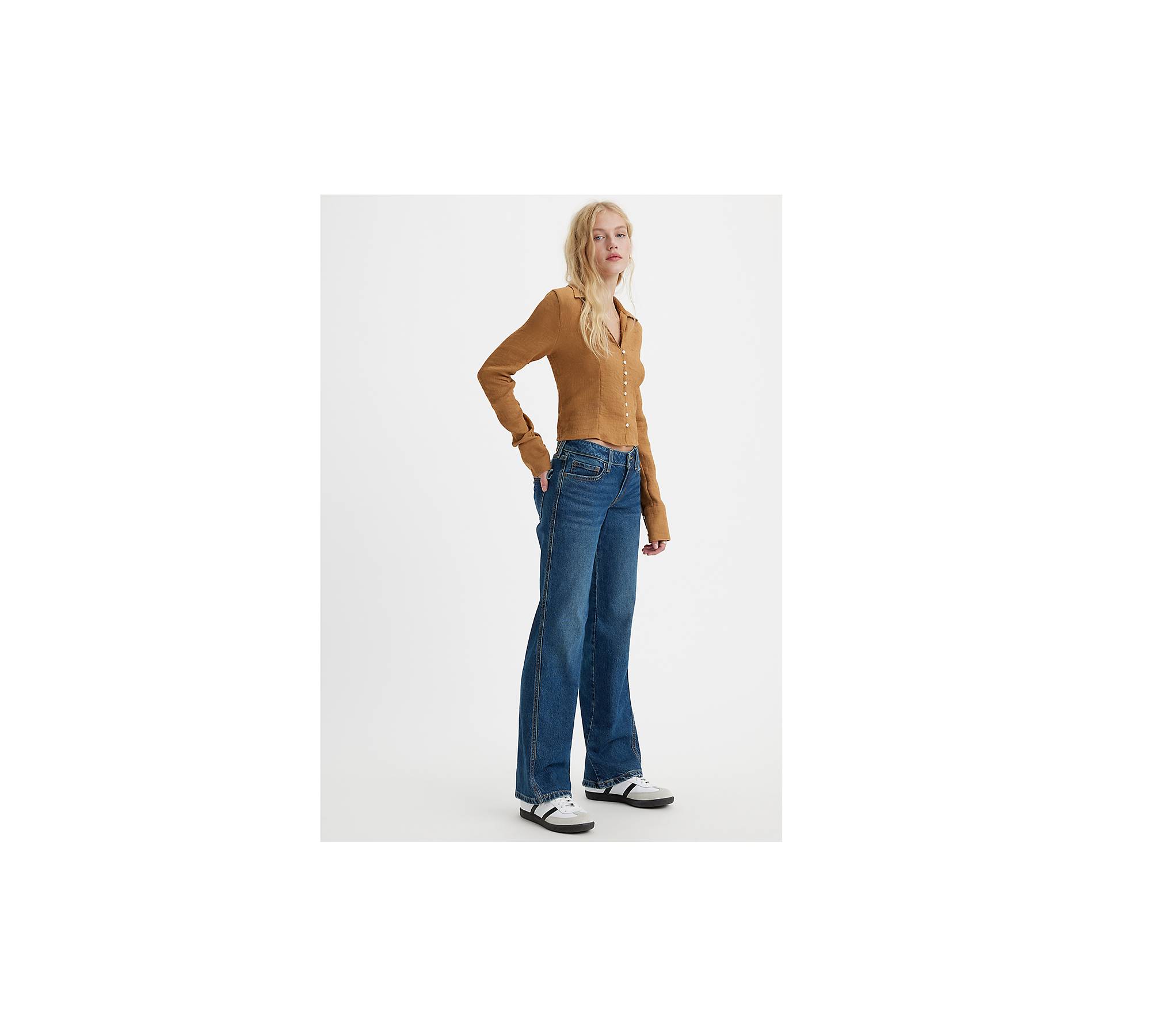 Monogram Denim Bootcut Jeans - Women - Ready-to-Wear