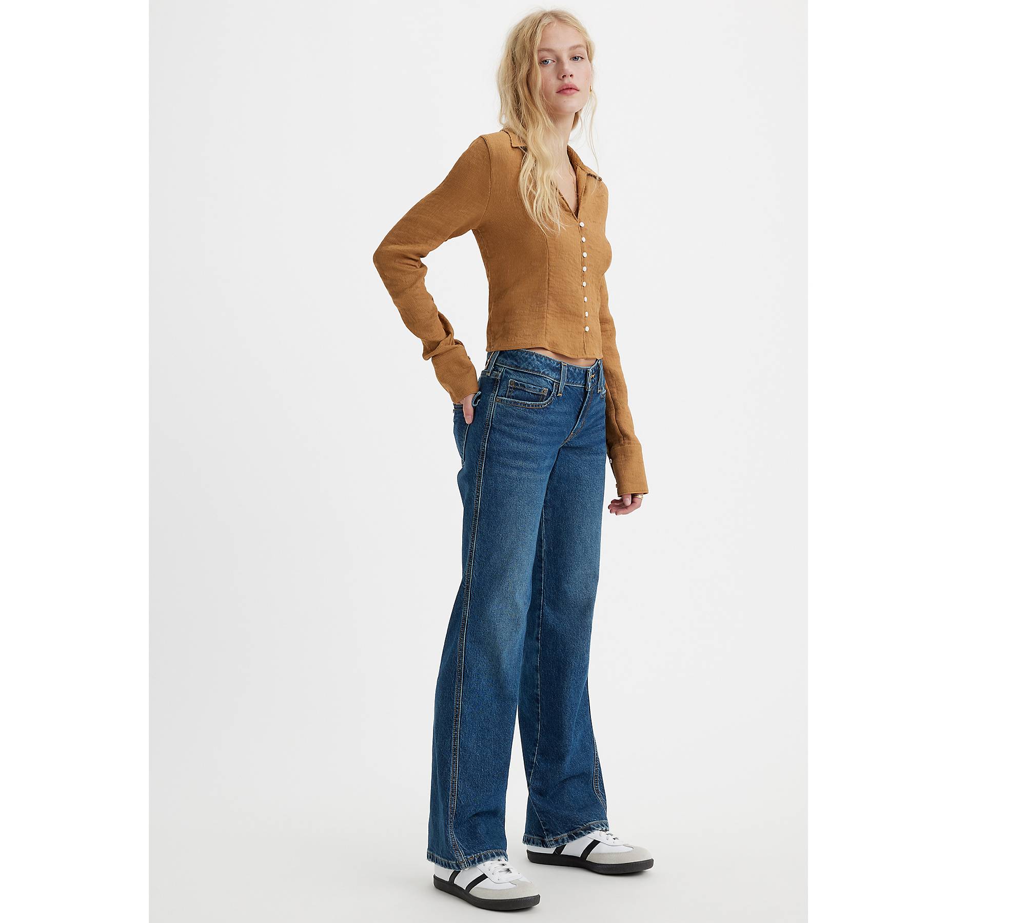 travl lager Uovertruffen Noughties Bootcut Women's Jeans - Dark Wash | Levi's® US