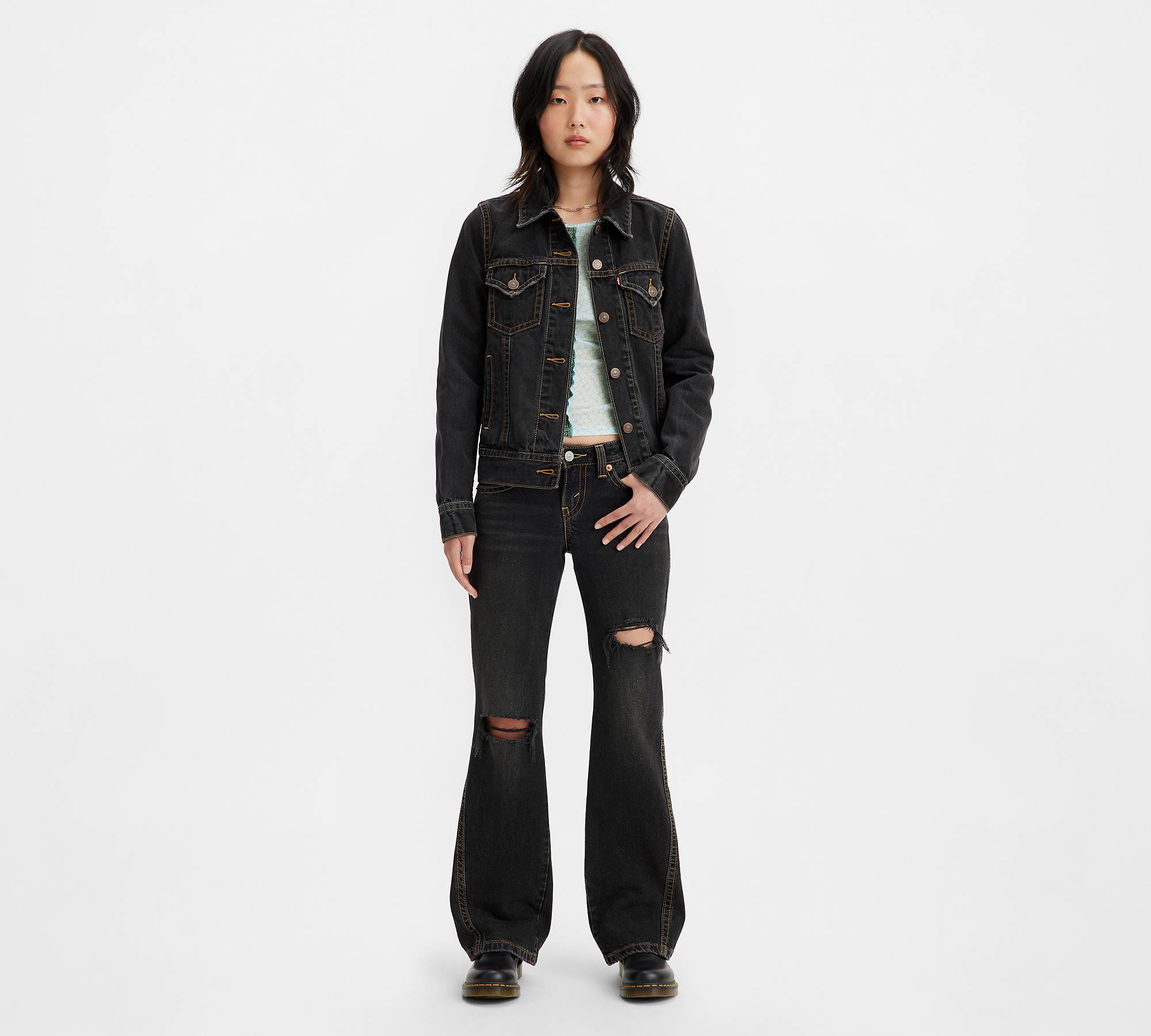Noughties Bootcut Women's Jeans - Black | Levi's® US